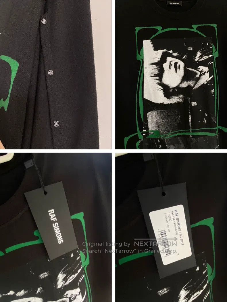 Raf Simons Raf simons 19ss show style double-necked alien T-shirt Size US S / EU 44-46 / 1 - 6 Thumbnail