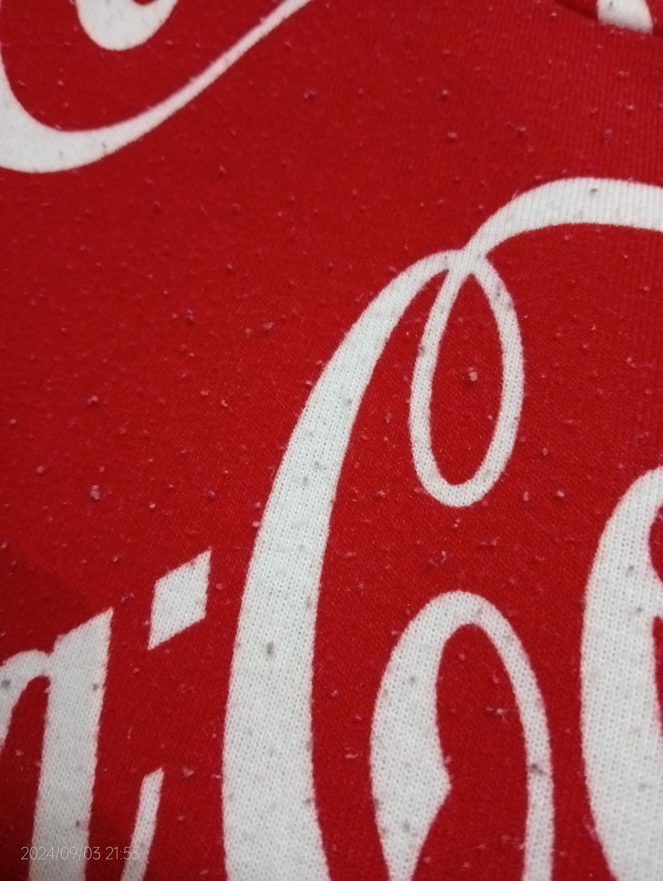 Coca Cola Coca-Cola Print All Over Pullover Hoodie Very Rare Size US L / EU 52-54 / 3 - 4 Thumbnail