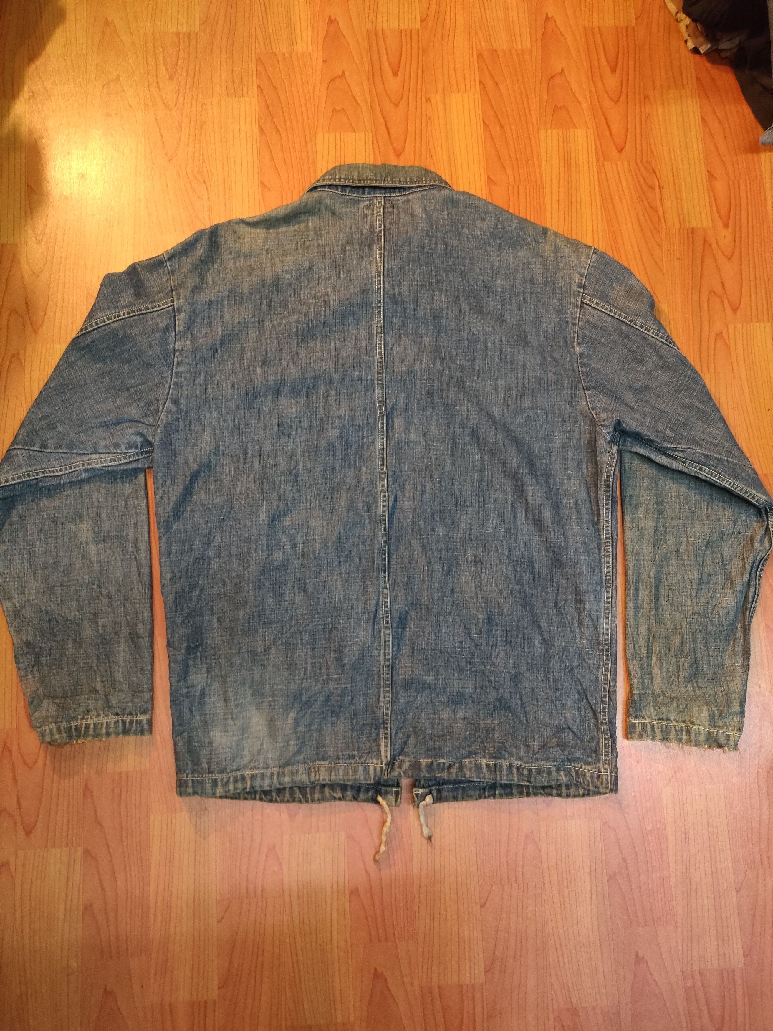 Japanese Brand Kalbab x Zipper Denim Jacket Size US L / EU 52-54 / 3 - 2 Thumbnail