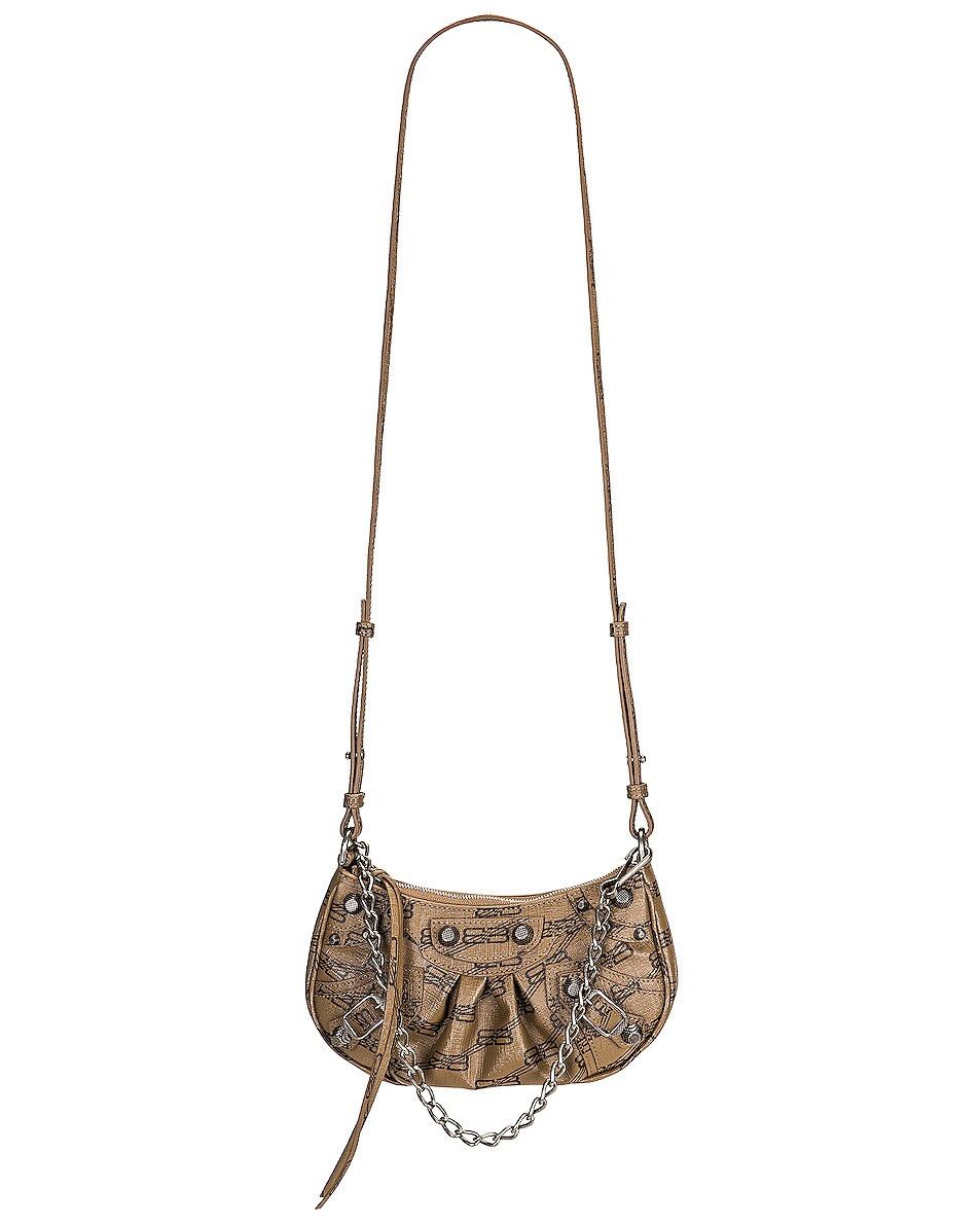 Balenciaga o1mt1gz1124 Size: OS / Le Cagole Mini Bag With Chain Size ONE SIZE - 6 Thumbnail