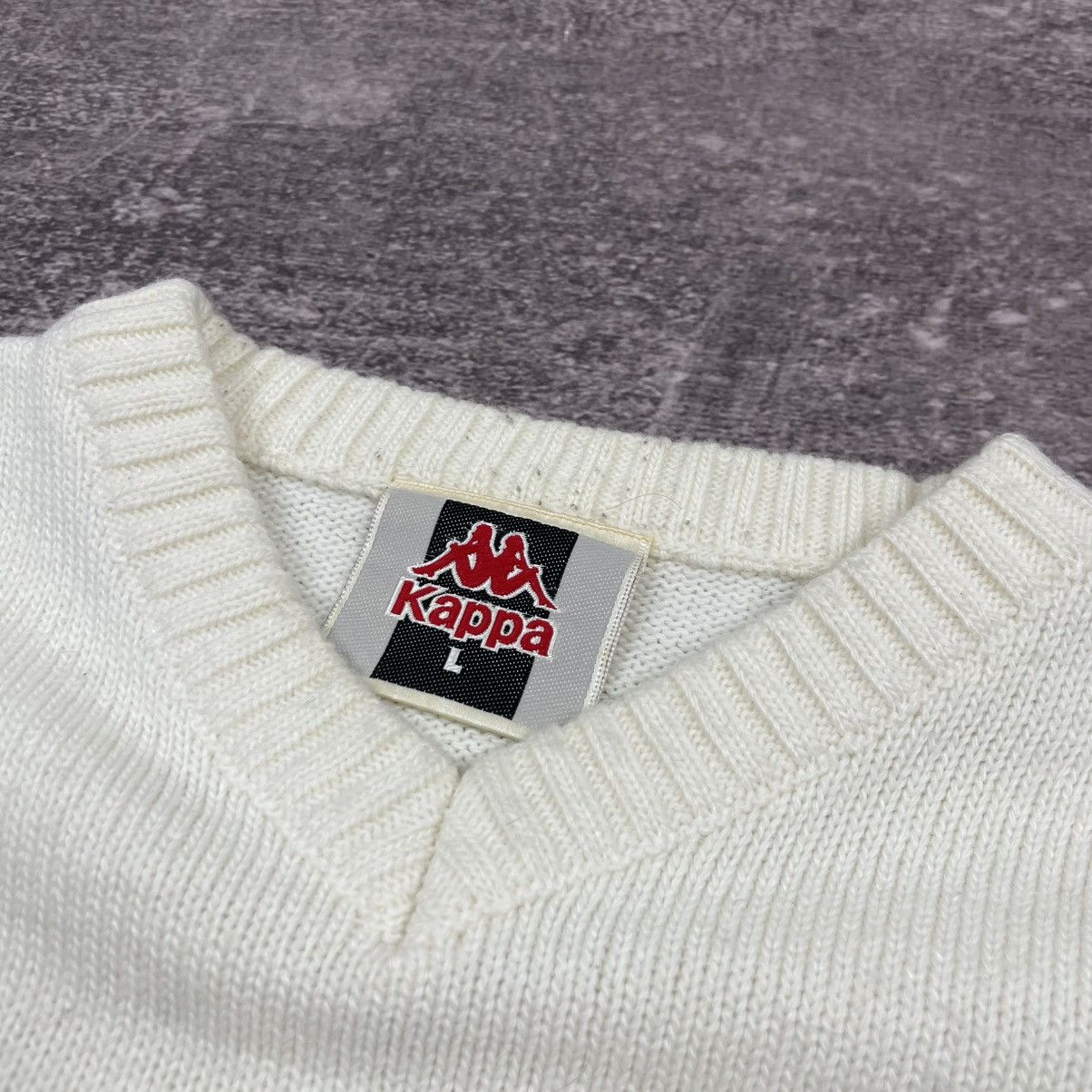 Kappa Vintage Kappa Wool Sweatshirt Size US L / EU 52-54 / 3 - 5 Thumbnail
