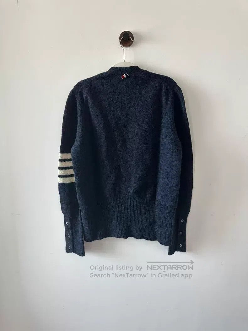 Thom Browne Thom Browne Blue Wool Cardigan Size US L / EU 52-54 / 3 - 2 Thumbnail
