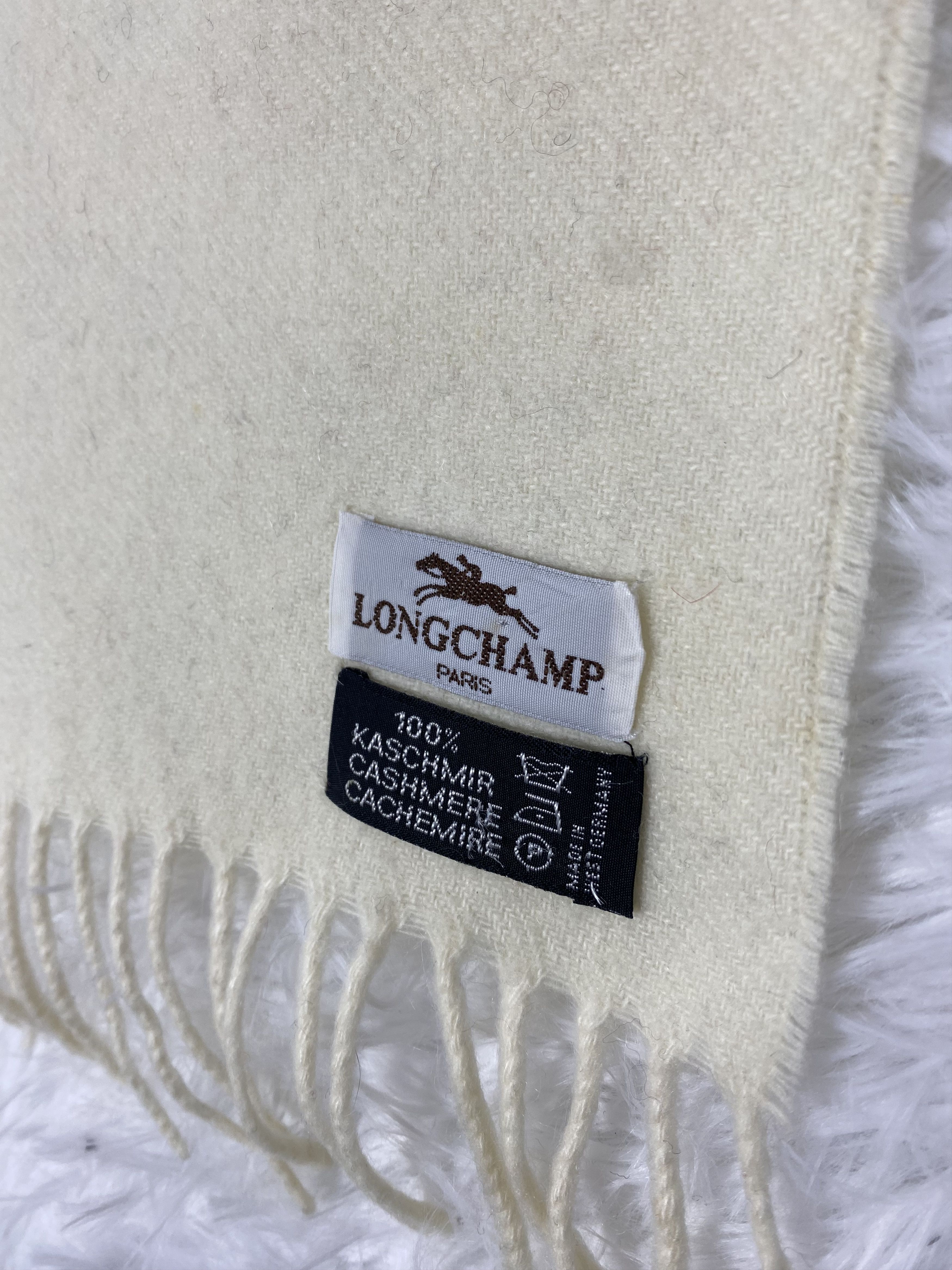 Longchamp Vintage Longchamp Scarf / Muffler Neckwear PM0035 Size ONE SIZE - 2 Thumbnail