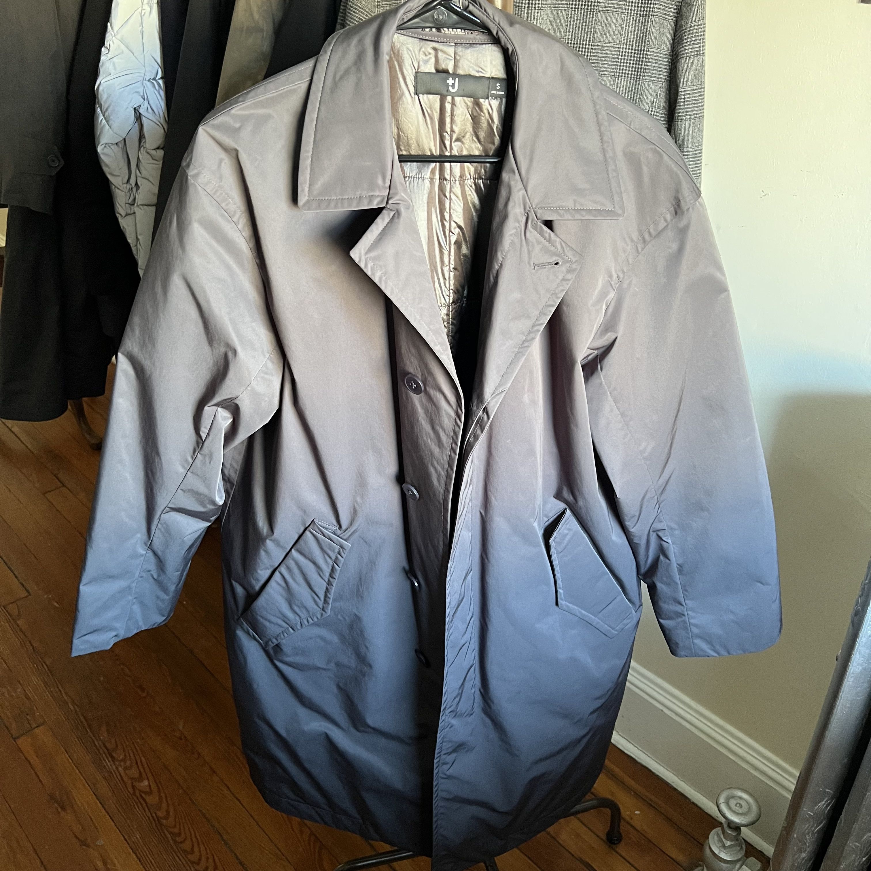 Jil Sander × Uniqlo Uniqlo +J Padded Oversized Single-Breasted Coat / Gray / XS Size US XS / EU 42 / 0 - 3 Thumbnail