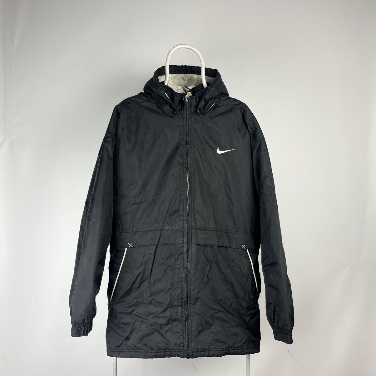Nike Vintage Nike jacket y2k embroidered swoosh size XLarge Size US XL / EU 56 / 4 - 2 Thumbnail