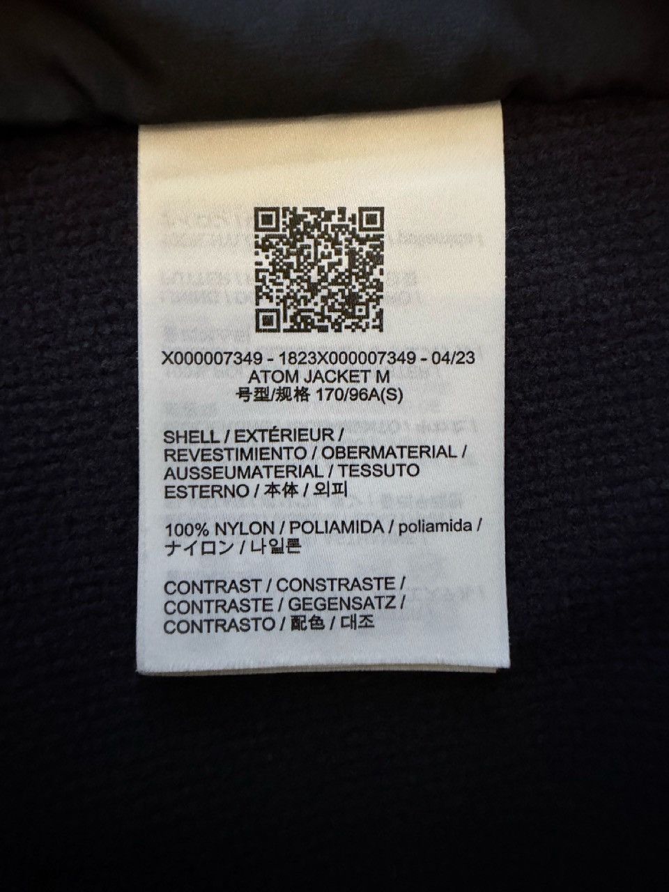 Arc'teryx Arc’teryx Atom Insulated Jacket Black Sapphire (dark blue) Size US S / EU 44-46 / 1 - 5 Thumbnail