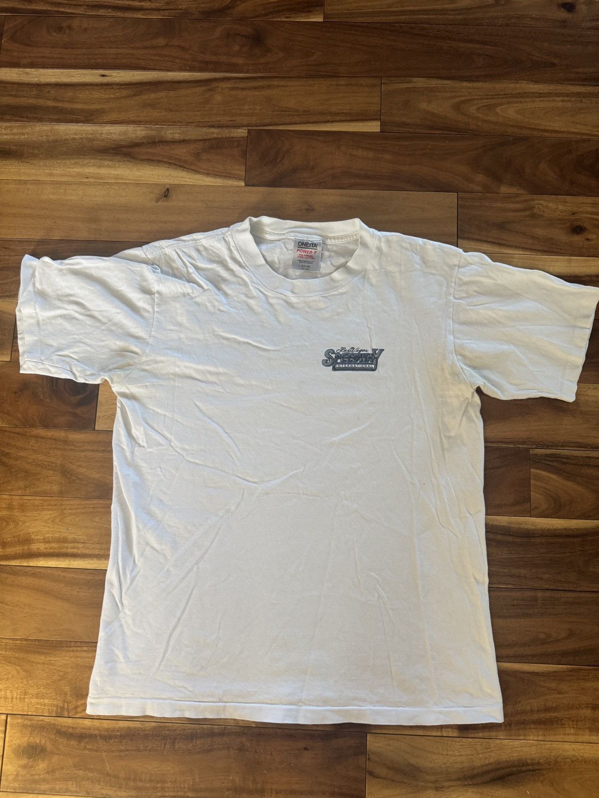 Vintage Vintage Las Vegas speed way shirt Size US L / EU 52-54 / 3 - 3 Thumbnail