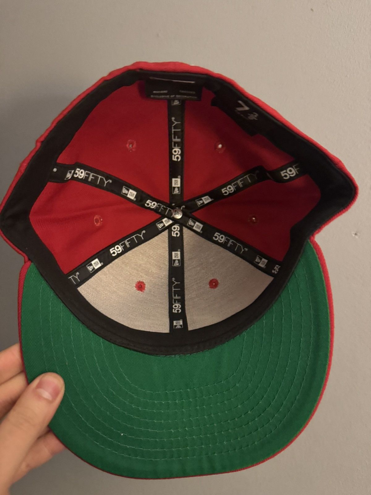 Japanese Brand New Era Hiroshima Toyo Carp Fitted Cap 7 3/8 Size ONE SIZE - 6 Thumbnail