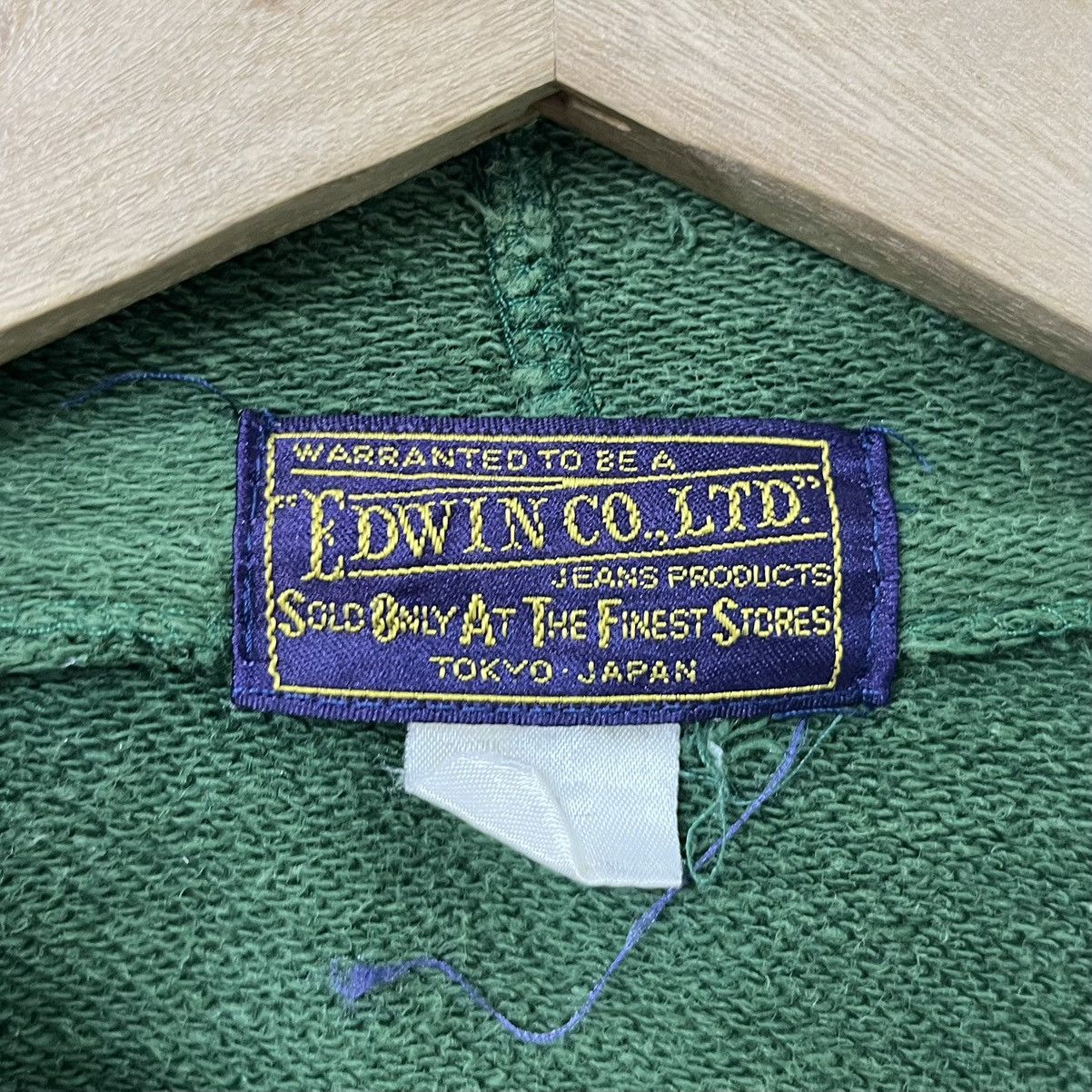 Edwin Vintage Edwin Co Ltd Full Zip Hoodie Size US M / EU 48-50 / 2 - 7 Thumbnail