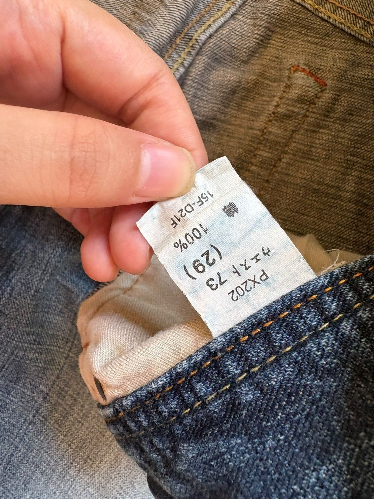 Japanese Brand Vintage Japanese Brand Faded Distressed Rip Flare Jeans Size US 30 / EU 46 - 10 Thumbnail