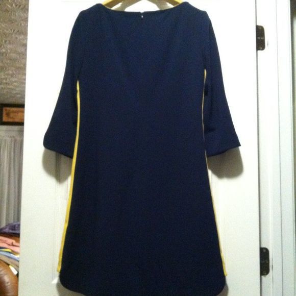 Vince Camuto VINCE CAMUTO WOMEN'S NEW NAVY 94%POLYESTER DRESS SIZE:12 Size XL / US 12-14 / IT 48-50 - 10 Thumbnail