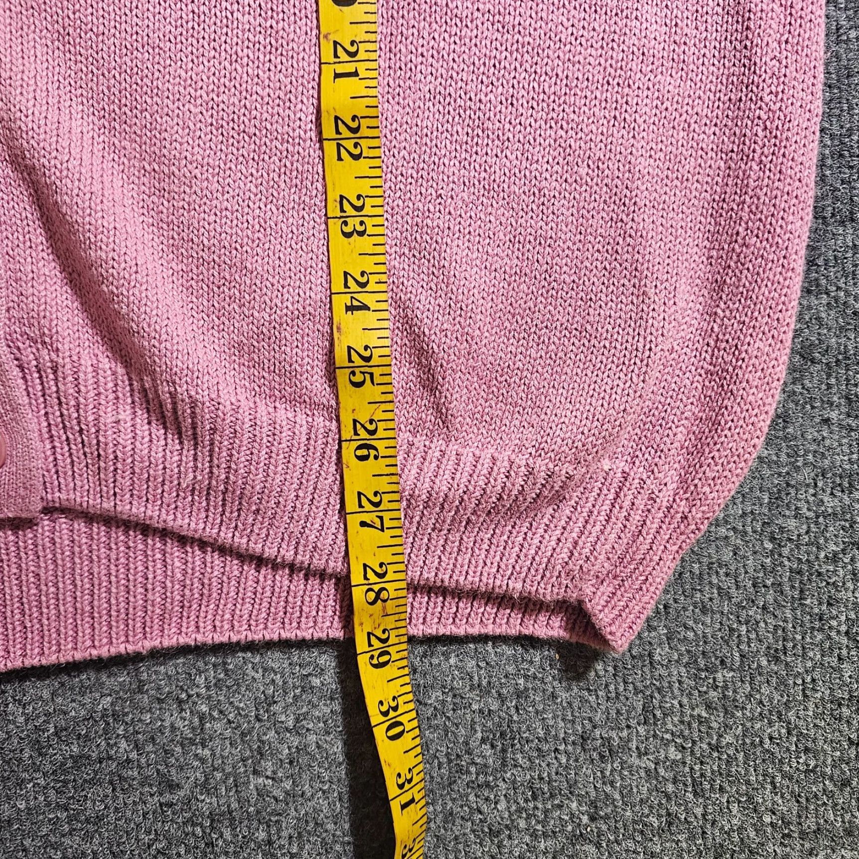 Pinko John Henry Cardigan Sweater Womens Small Pink Floral Embroidery V-Neck Size S / US 4 / IT 40 - 7 Thumbnail