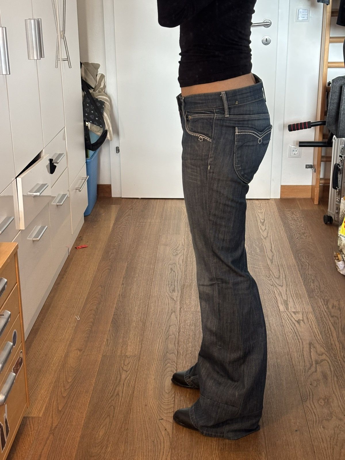 Other Custommade flared pants jeans Size 26" / US 2 / IT 38 - 2 Thumbnail