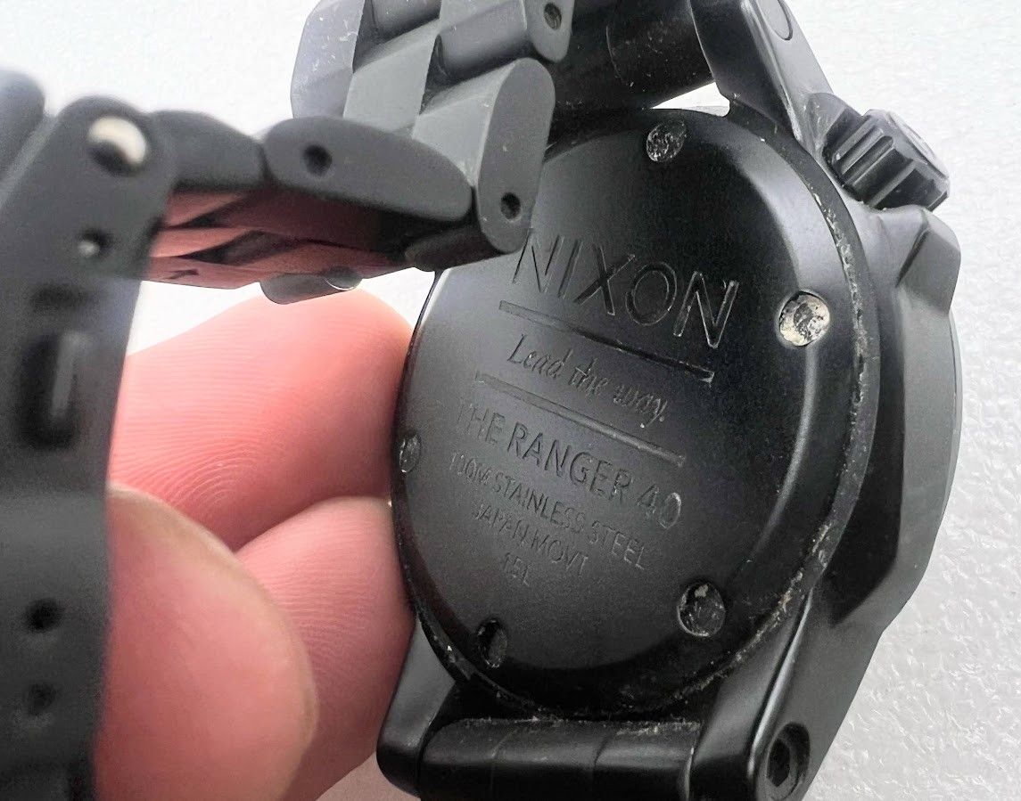 Nixon Nixon Watches The Ranger Quartz Analog 40mm GITD Numbers Y2K Size ONE SIZE - 12 Thumbnail