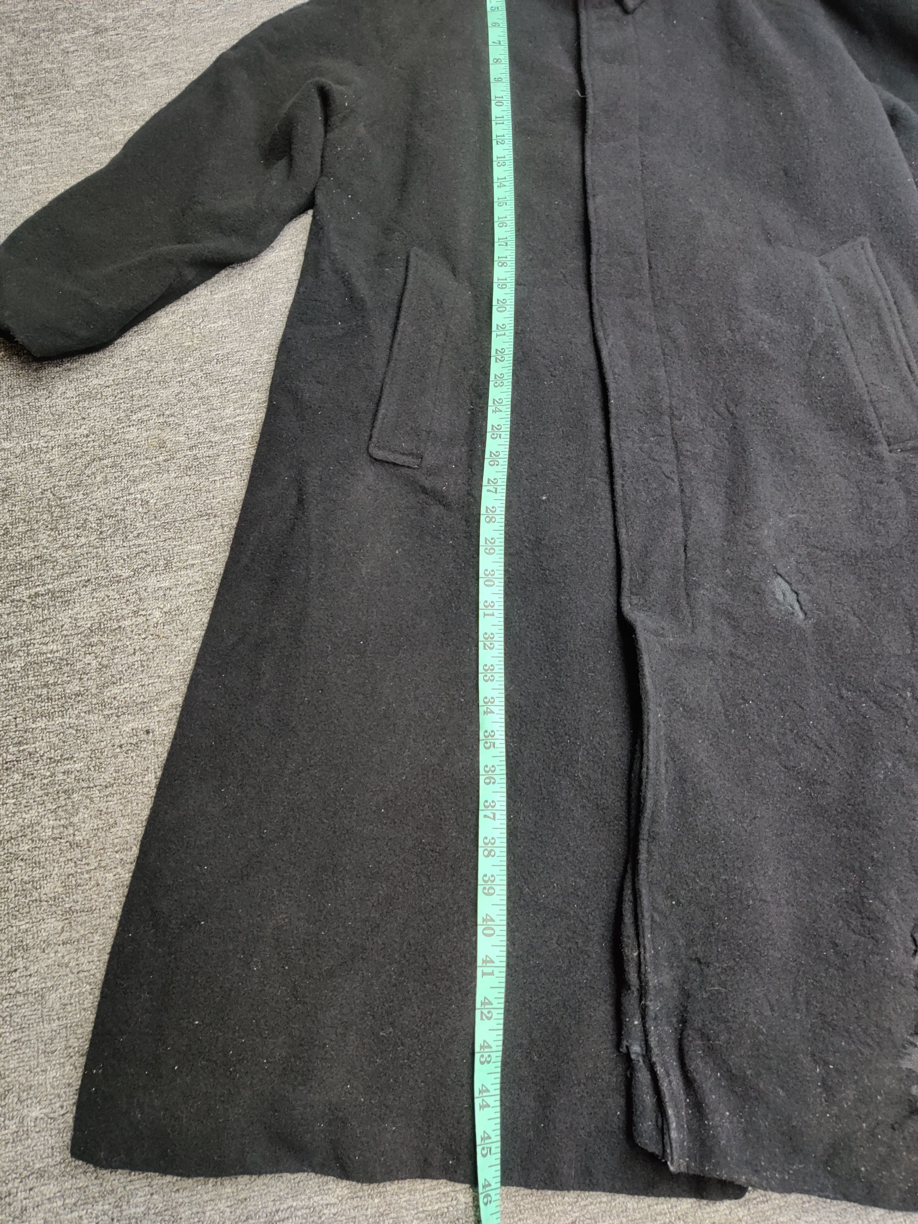Yohji Yamamoto Vintage Yohji Yamamoto Y's Bis Soft Wool Long Coat Size US L / EU 52-54 / 3 - 13 Thumbnail