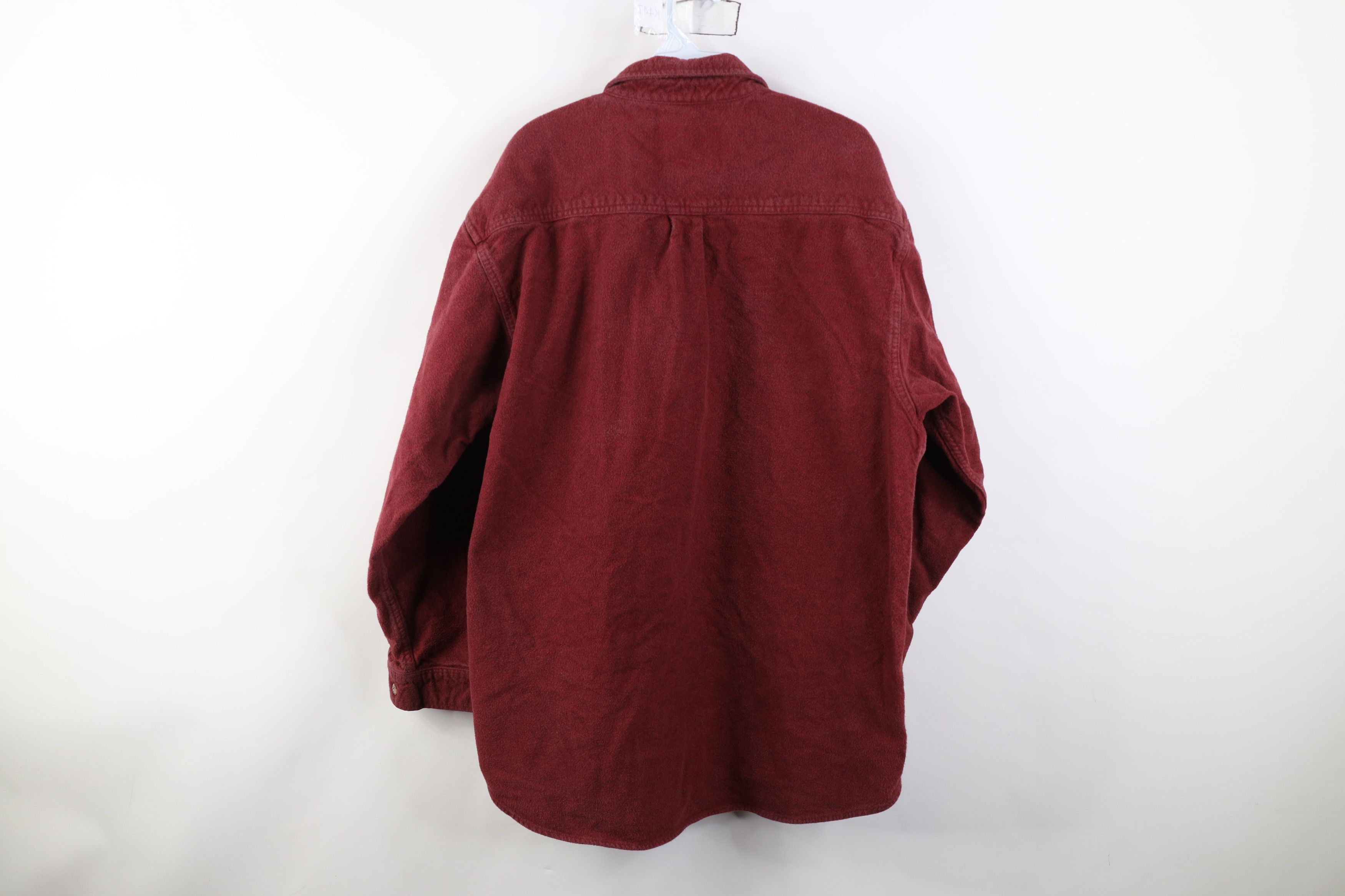 Vintage Vintage 90s Streetwear Heavyweight Chamois Cloth Shirt Size US XL / EU 56 / 4 - 8 Thumbnail