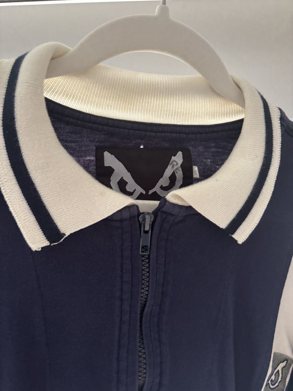 Vintage Bad Boy short sleeve zip-up polo Size US L / EU 52-54 / 3 - 3 Thumbnail