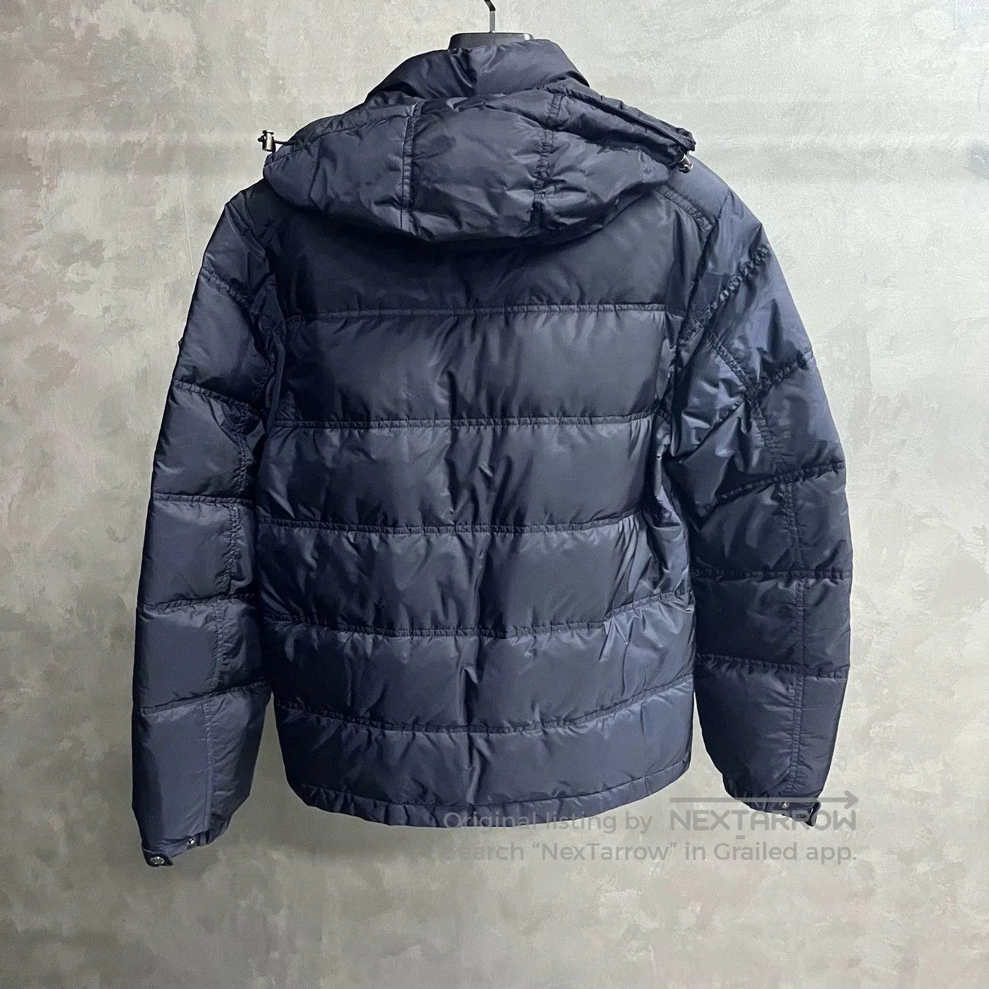 Prada prada navy blue casual hooded down jacket. Size US L / EU 52-54 / 3 - 5 Thumbnail