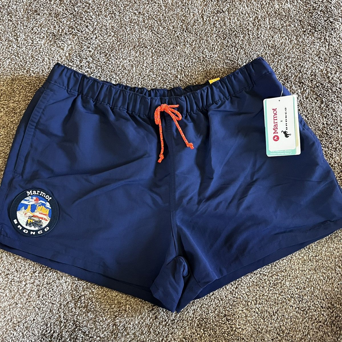 Marmot Marmot X Bronco Women's Juniper Navy Performance UPF 50 Size 30" / US 8 / IT 44 - 1 Thumbnail