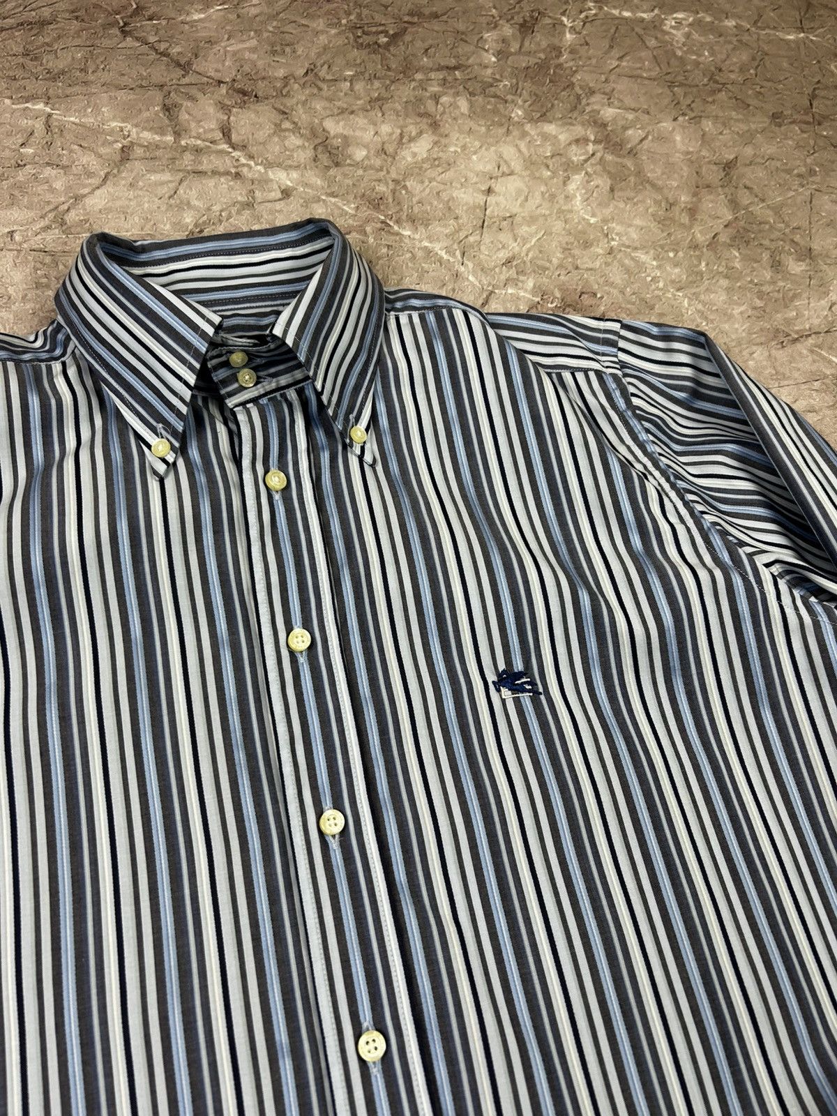 Etro Etro shirt long sleeve luxury streetwear Size M Size US M / EU 48-50 / 2 - 7 Thumbnail