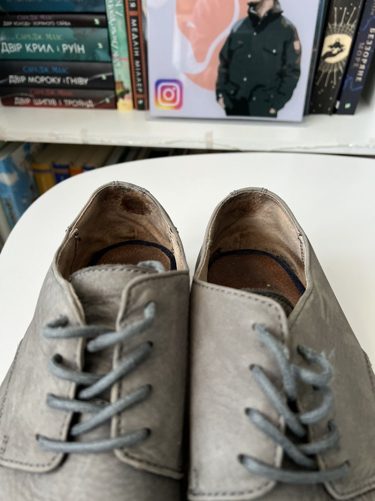 Polo Ralph Lauren Polo Ralph Lauren leather shoes classic gray Size US 10 / EU 43 - 10 Thumbnail