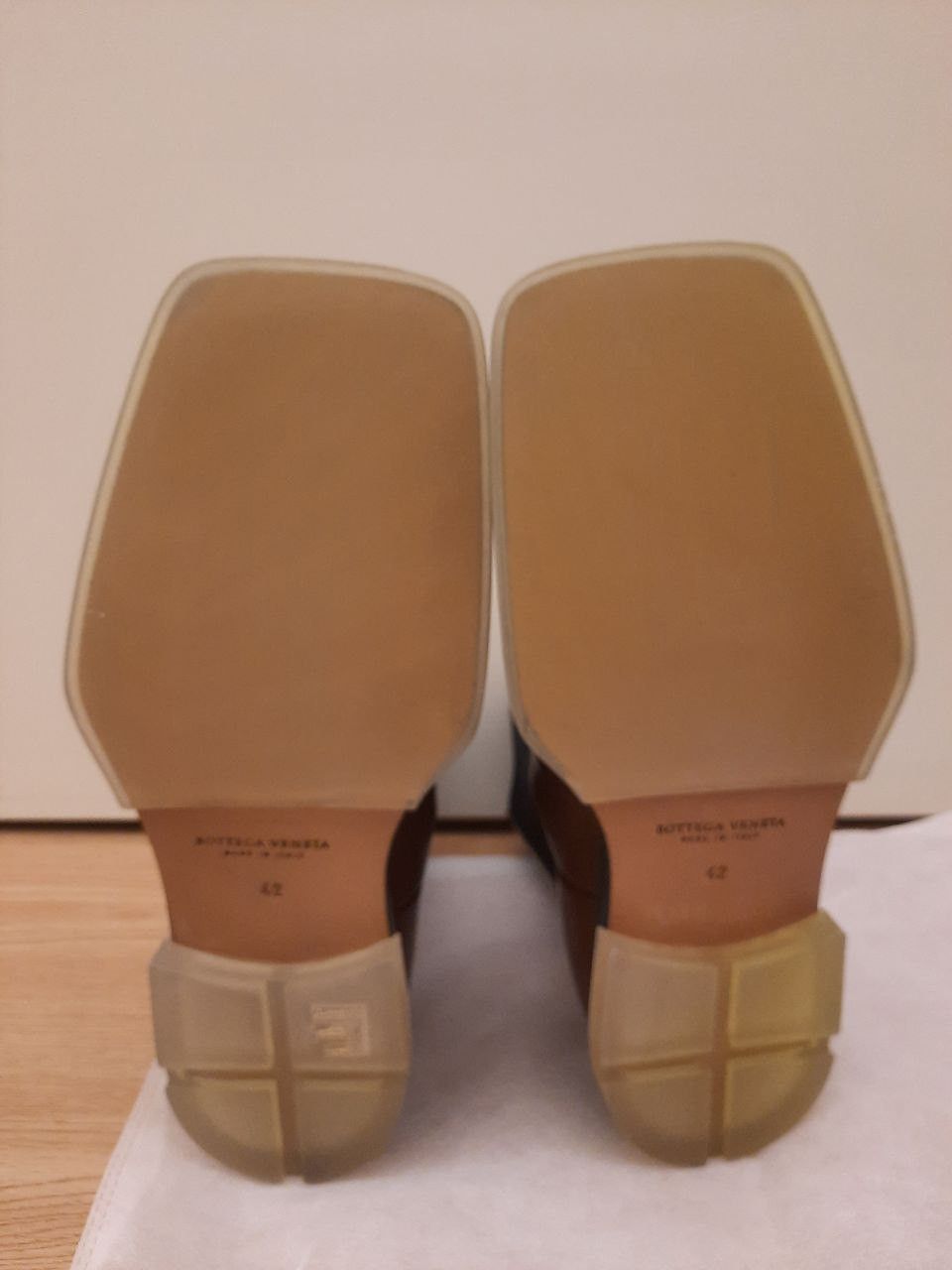 Bottega Veneta Brown Lug Chelsea Boots Size US 9 / EU 42 - 6 Thumbnail