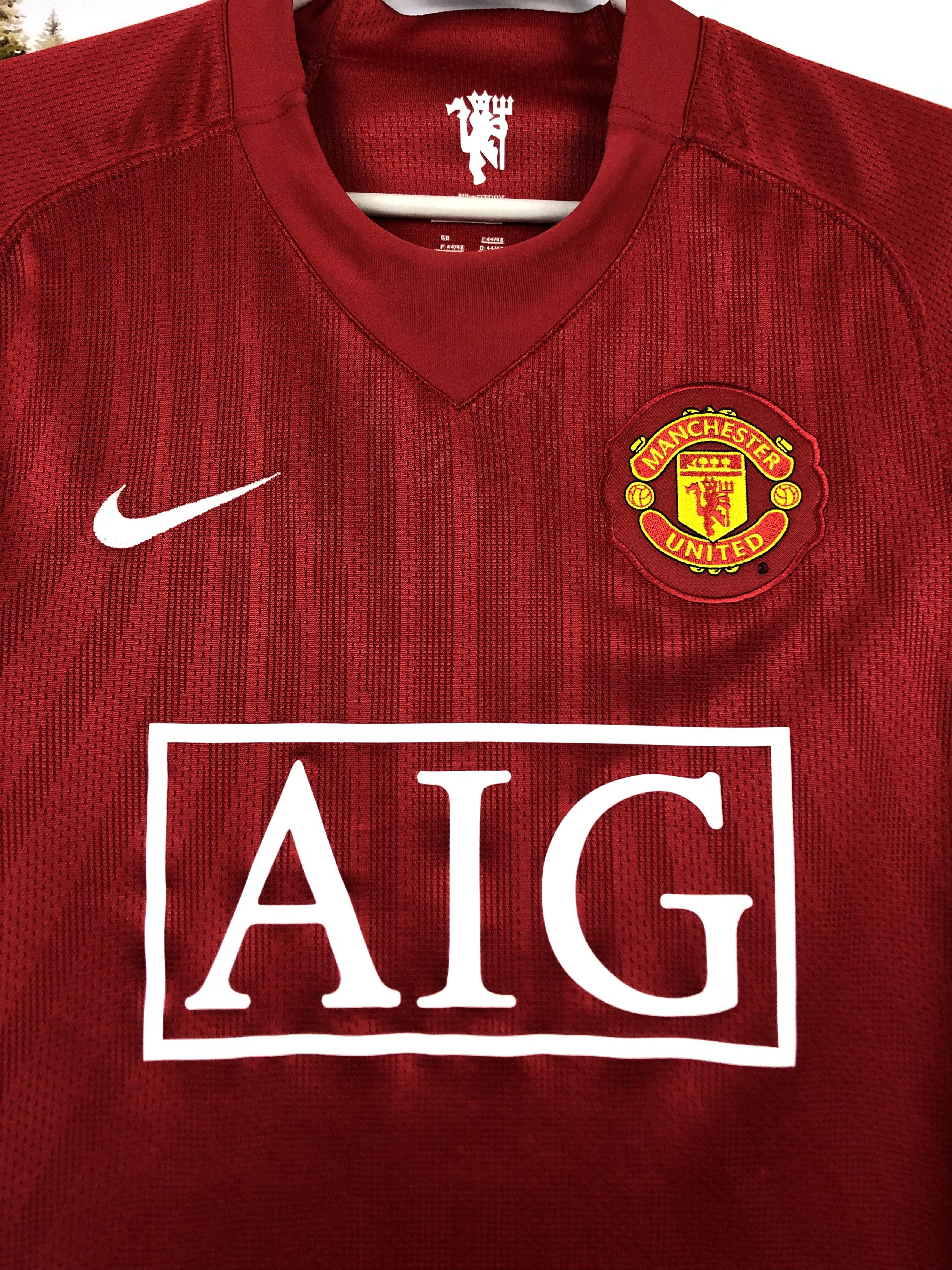 Nike Manchester United football shirt Soccer Nike Jersey Trikot Size US S / EU 44-46 / 1 - 3 Thumbnail