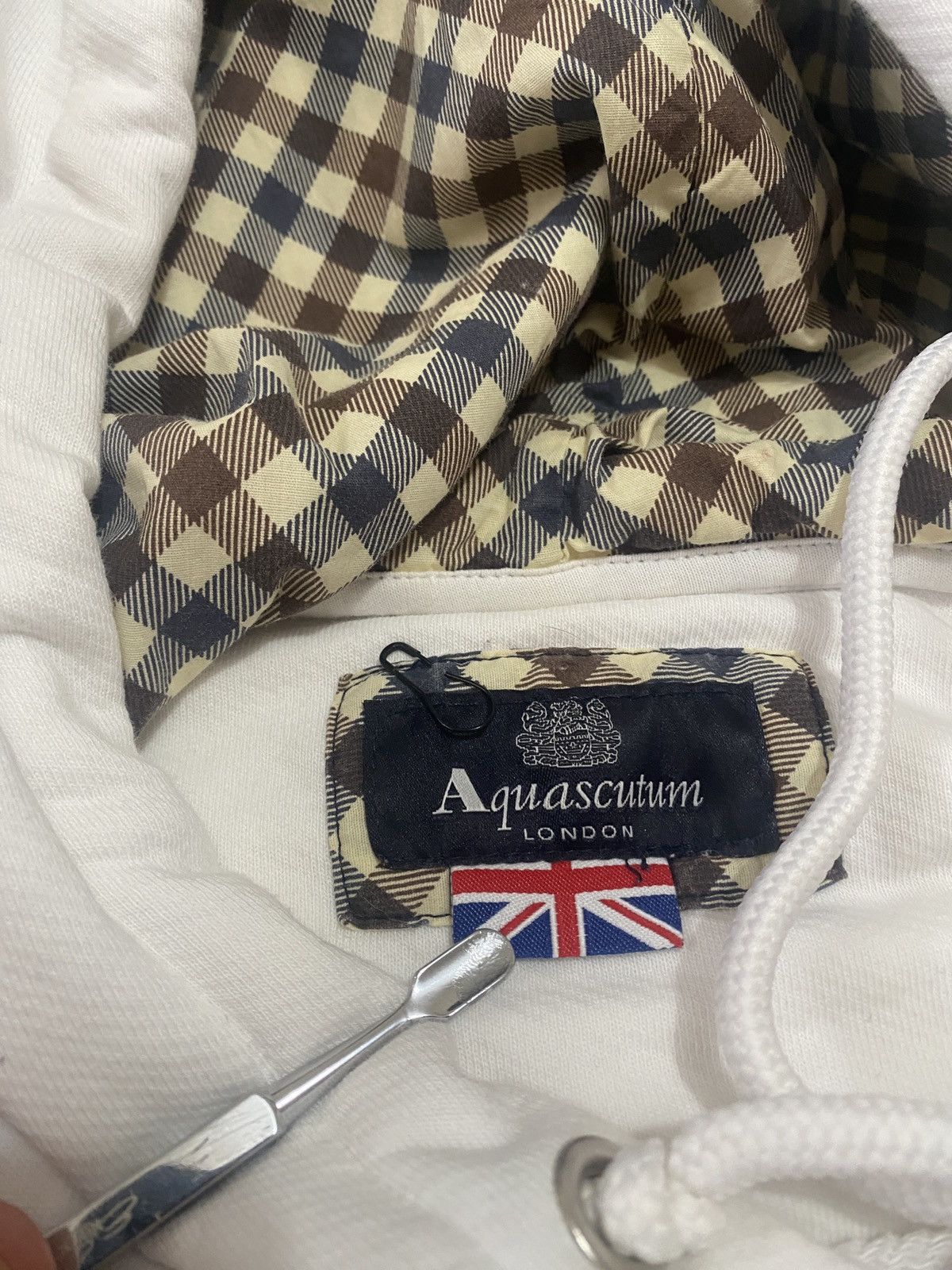Aquascutum Luxury big logo aquascutum hoodie Size US L / EU 52-54 / 3 - 2 Thumbnail