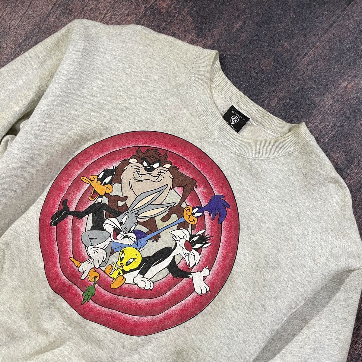 Warner Bros Looney Tunes Crew Sweatshirt Size US L / EU 52-54 / 3 - 2 Thumbnail