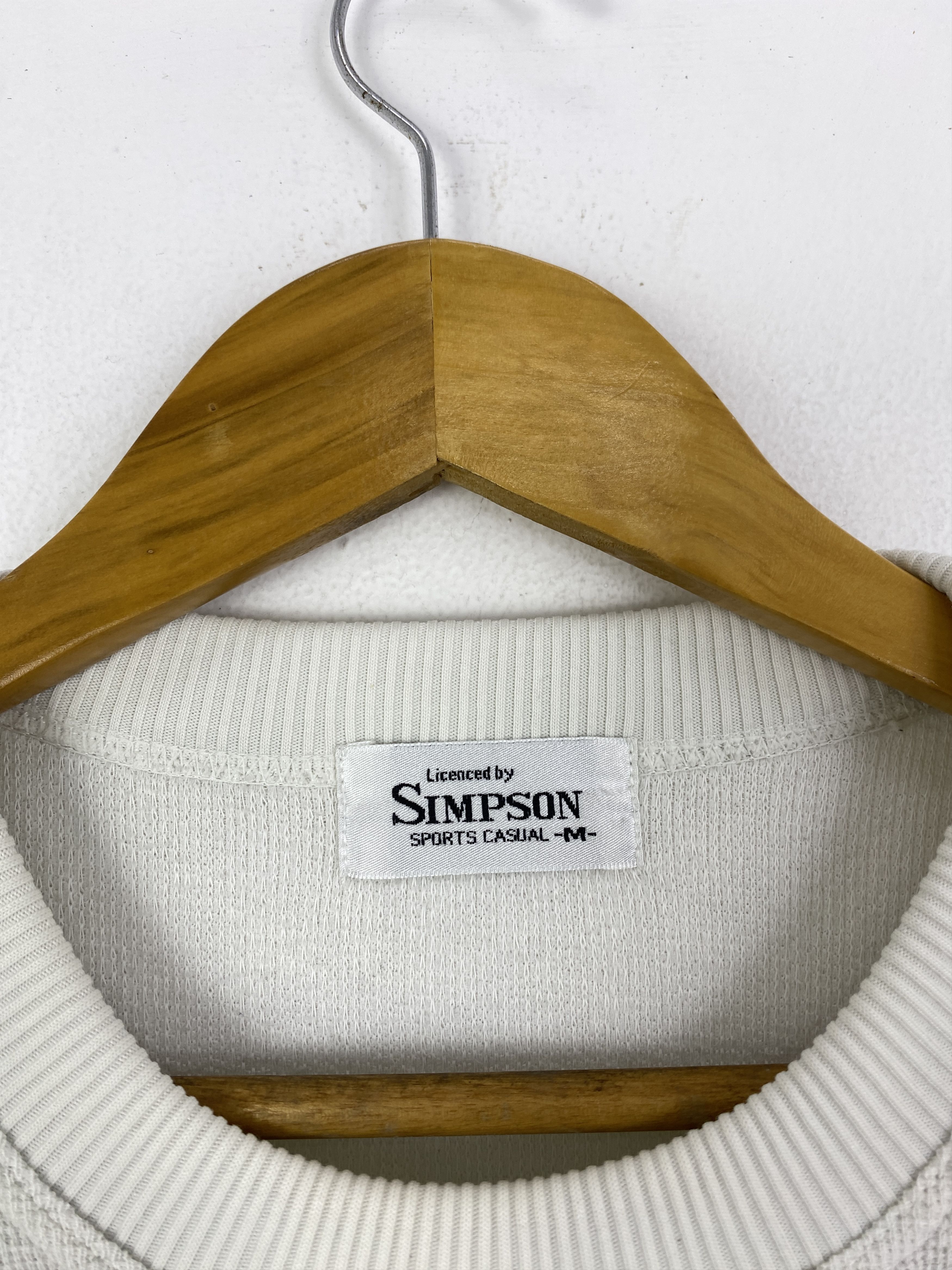 The Simpsons Vintage The Simpsons SP Club Sweatshirt SH0150 Size US M / EU 48-50 / 2 - 9 Thumbnail