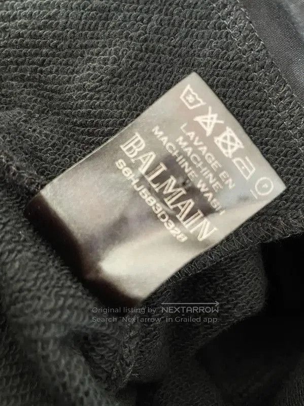 Balmain Balmain Men's Black Cotton Casual Pants . Size US 26 / EU 42 - 5 Thumbnail
