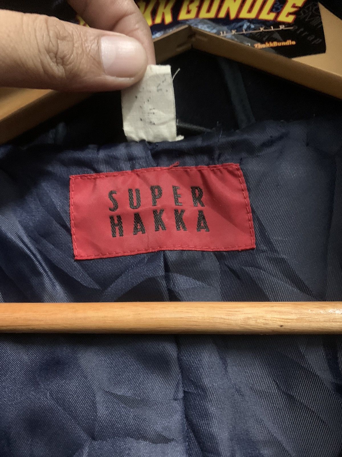 Japanese Brand × Vintage Vintage Super Hakka Long Coat Hoodie Buttom Up Zipper Size US S / EU 44-46 / 1 - 7 Thumbnail