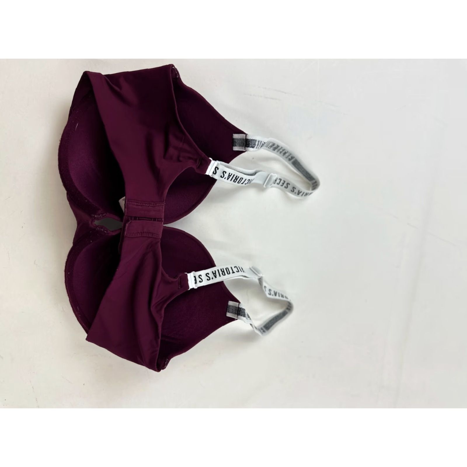 Victoria's Secret VICTORIA'S SECRET Bra 32DD Purple Plum Push Up Padded Underwired Womens Classic Size ONE SIZE - 6 Thumbnail