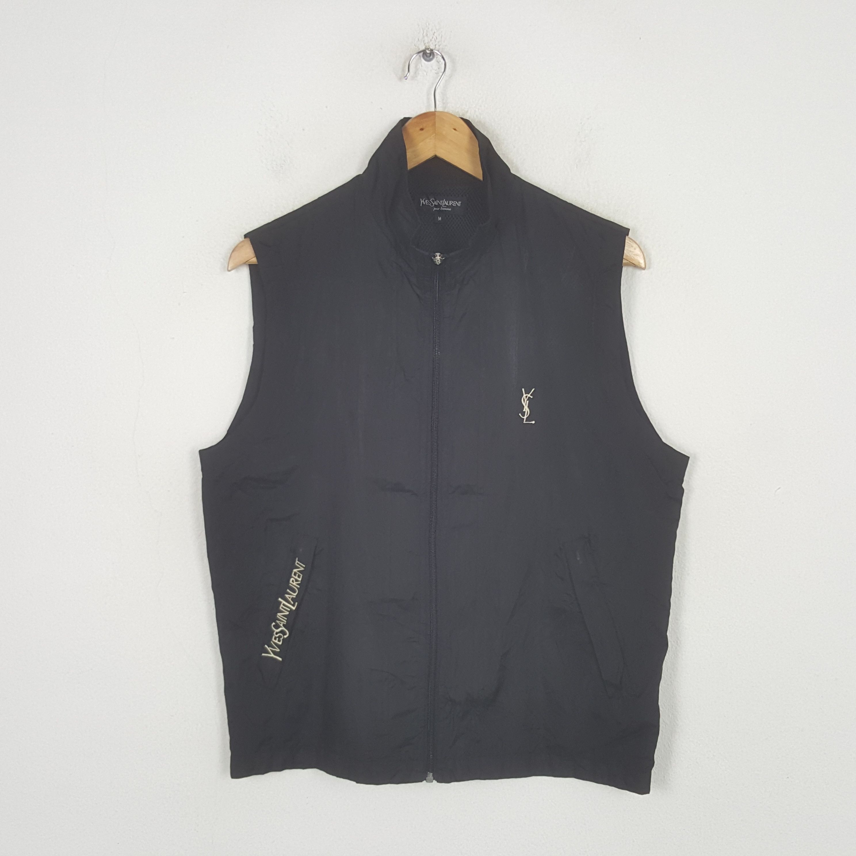 Yves Saint Laurent Vintage Yves Saint Laurent Designer Brand Vest C294N35 Size US M / EU 48-50 / 2 - 3 Thumbnail