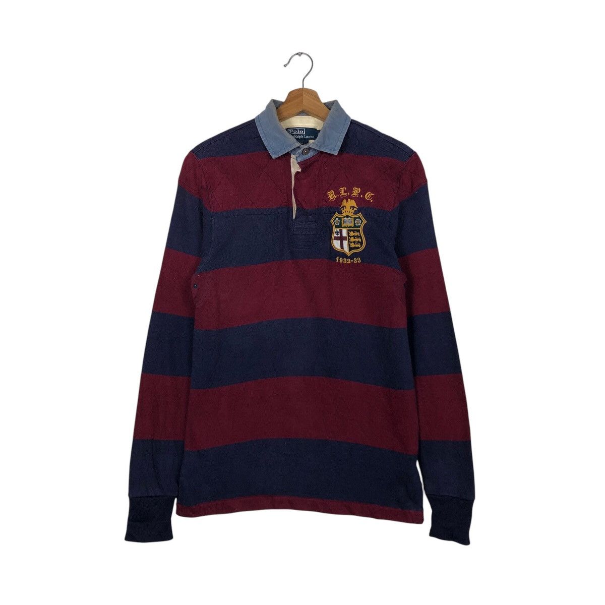 Polo Ralph Lauren 📌Vintage Collar Polo Rugby Polo Ralph Lauren Big Logo Size US S / EU 44-46 / 1 - 2 Thumbnail