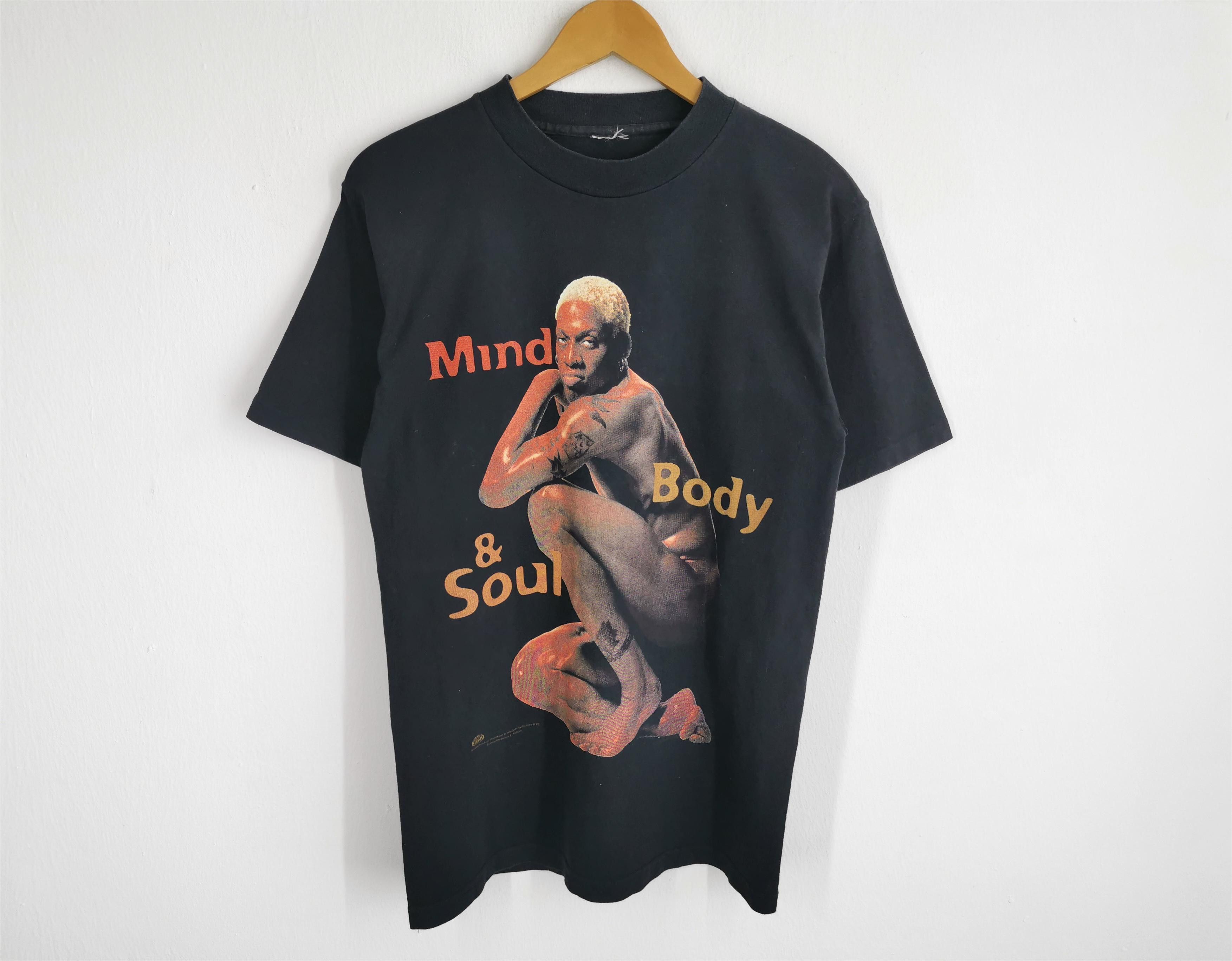 Vintage Vintage 90s Dennis Rodman Mind & Soul Body by Albon Watson Size US M / EU 48-50 / 2 - 2 Thumbnail