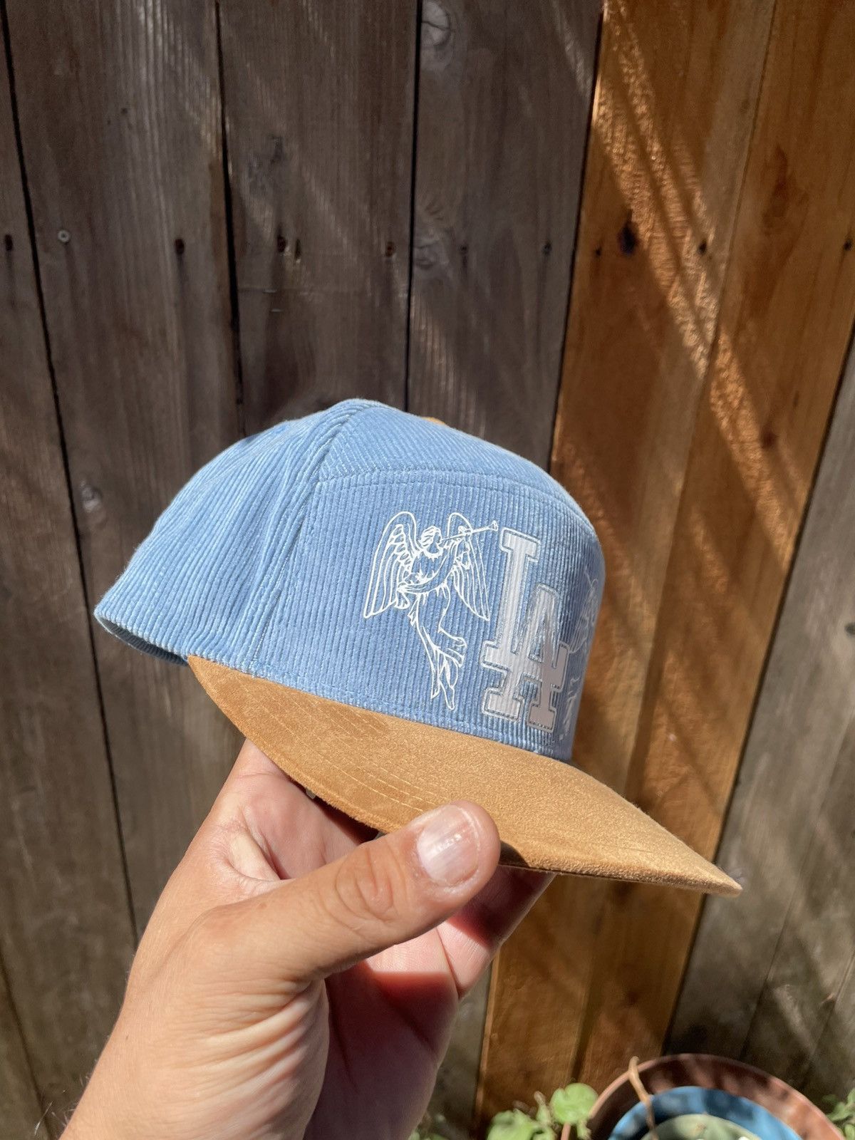 Other Los Angeles dodgers corduroy SnapBack custom made Size ONE SIZE - 2 Thumbnail