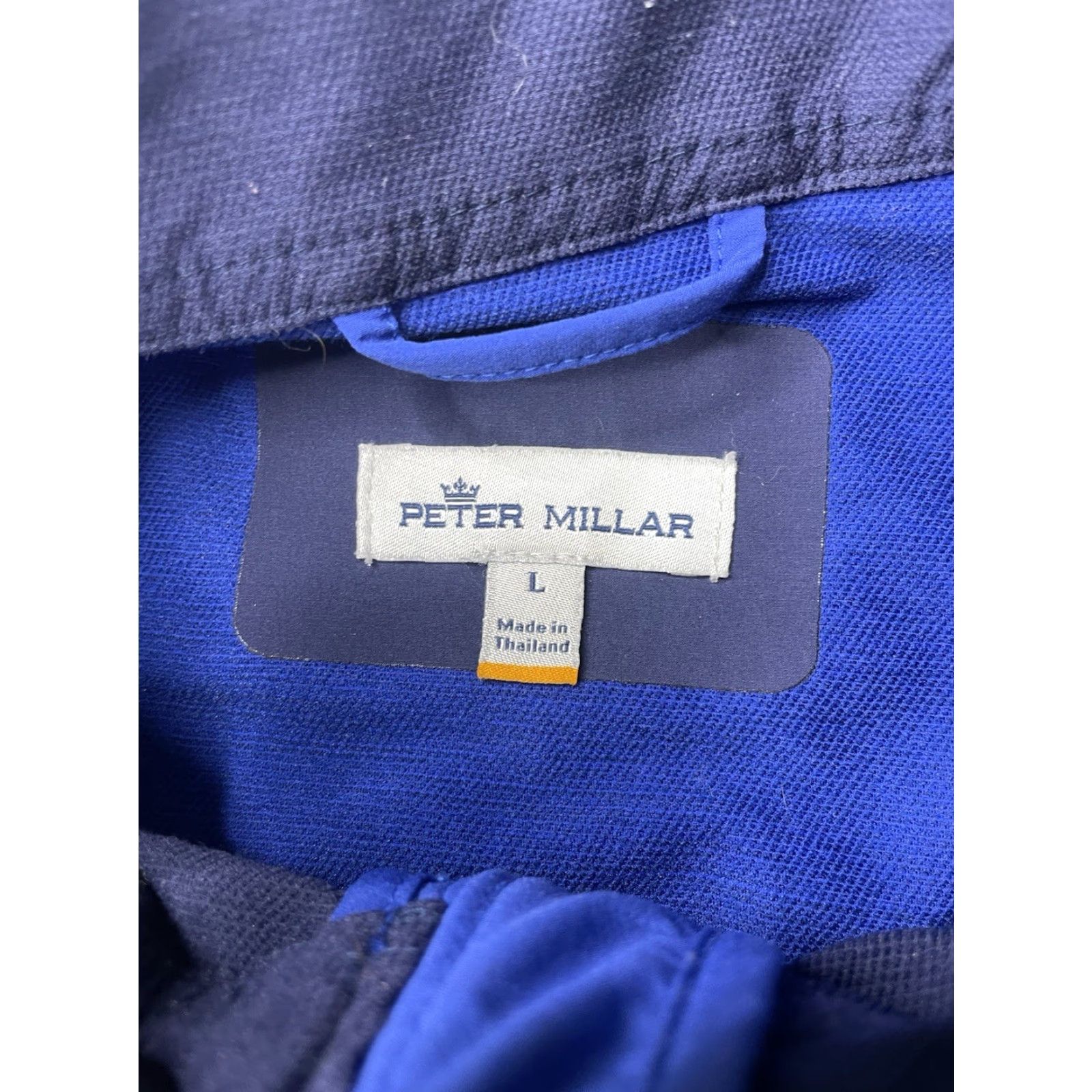 Peter Millar Peter Millar Crown Sport Zephyr Performance Vest Mens L Navy Blue Golf Casual Vest Size US L / EU 52-54 / 3 - 3 Thumbnail