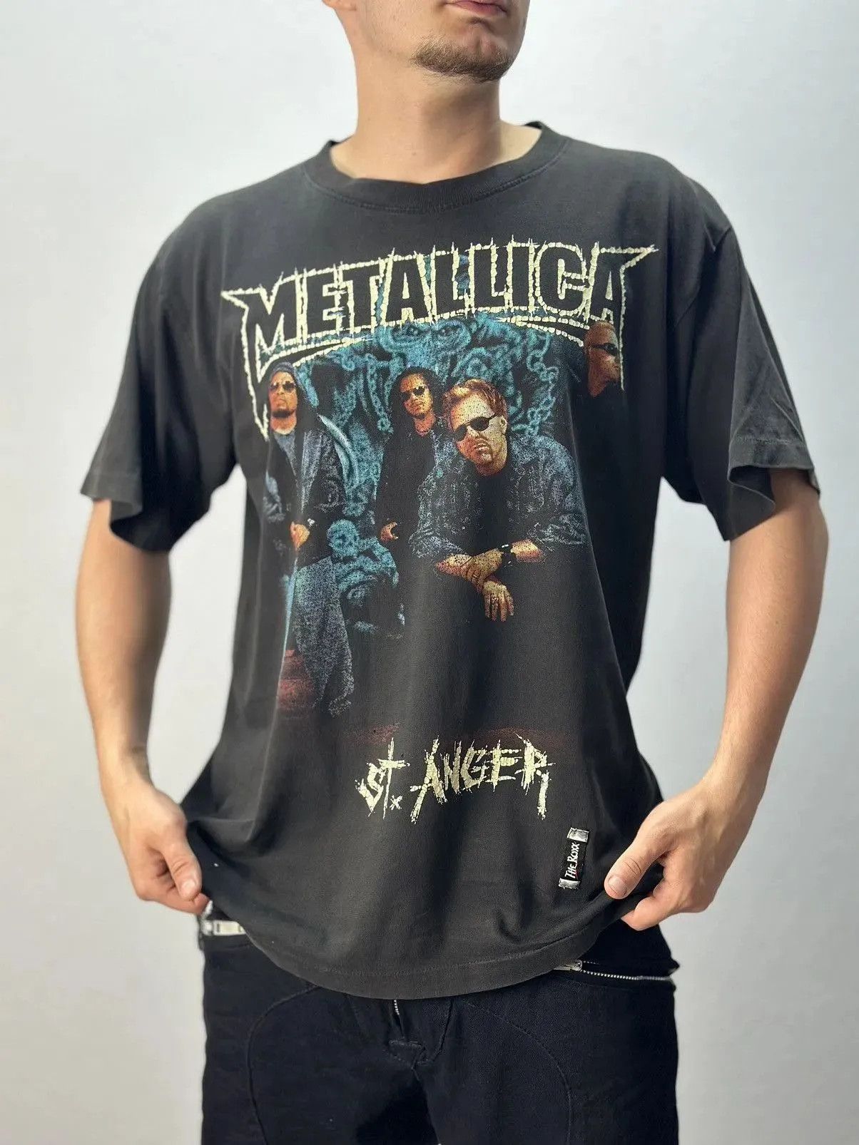 Brockum Vintage Metallica T-shirt 1990 Concert Tour Band tee Rock Size US L / EU 52-54 / 3 - 1 Thumbnail
