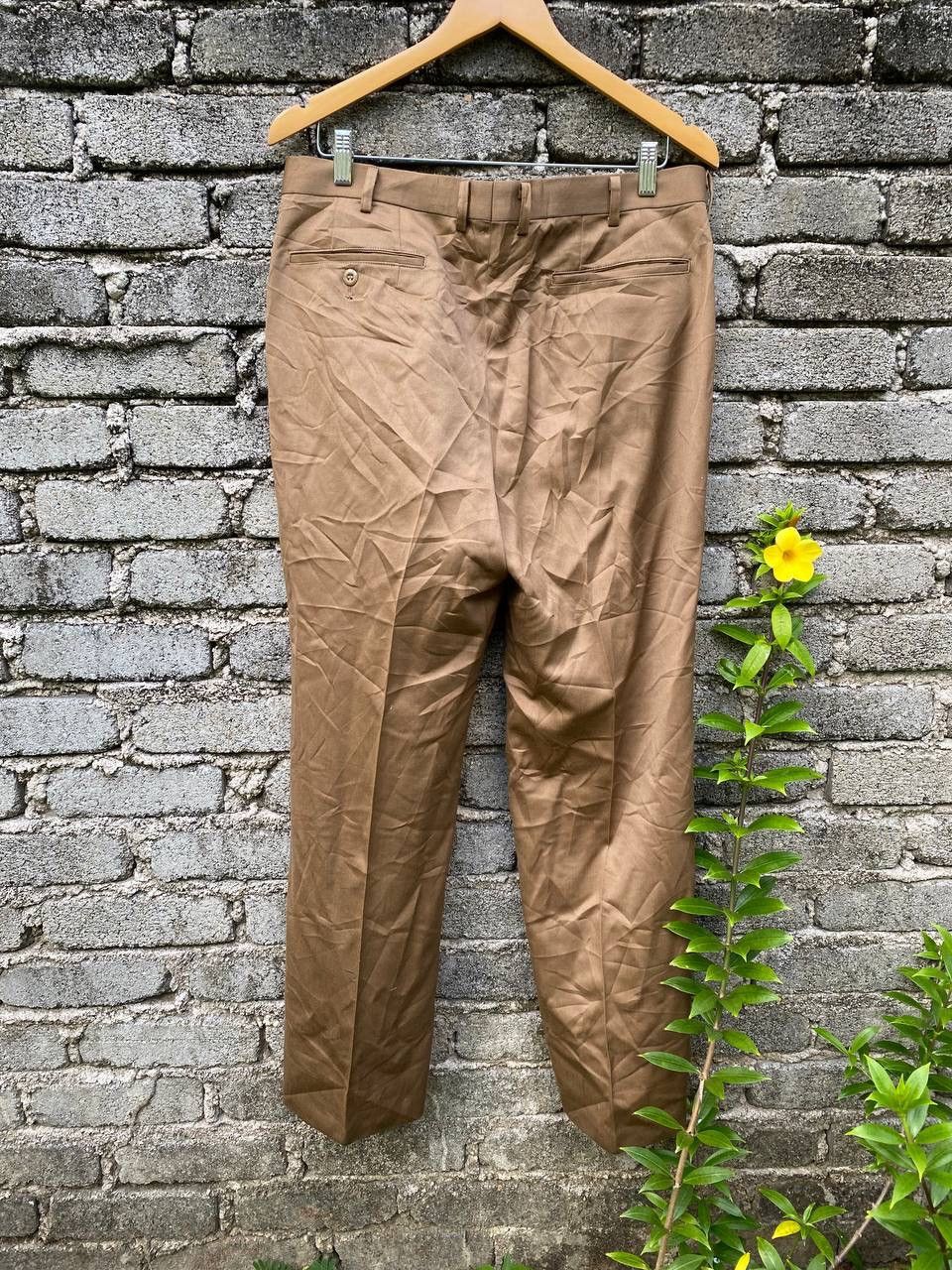 Vintage Wool Trouser Pants Size 33 Size US 33 - 4 Thumbnail