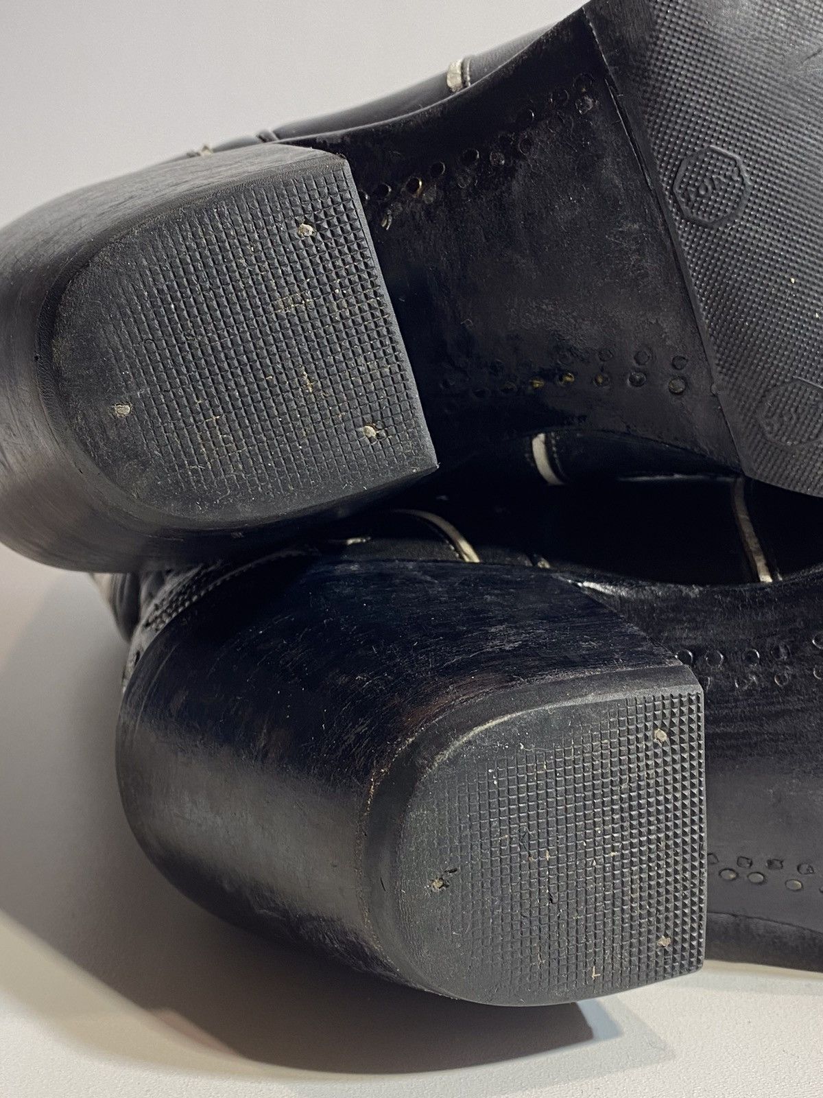 Genuine Leather 🔥 Y2K BLACK STAR COWBOY BOOTS MEXICO STAR EMBROIDERY WESTERN Size US 7 / EU 40 - 19 Thumbnail