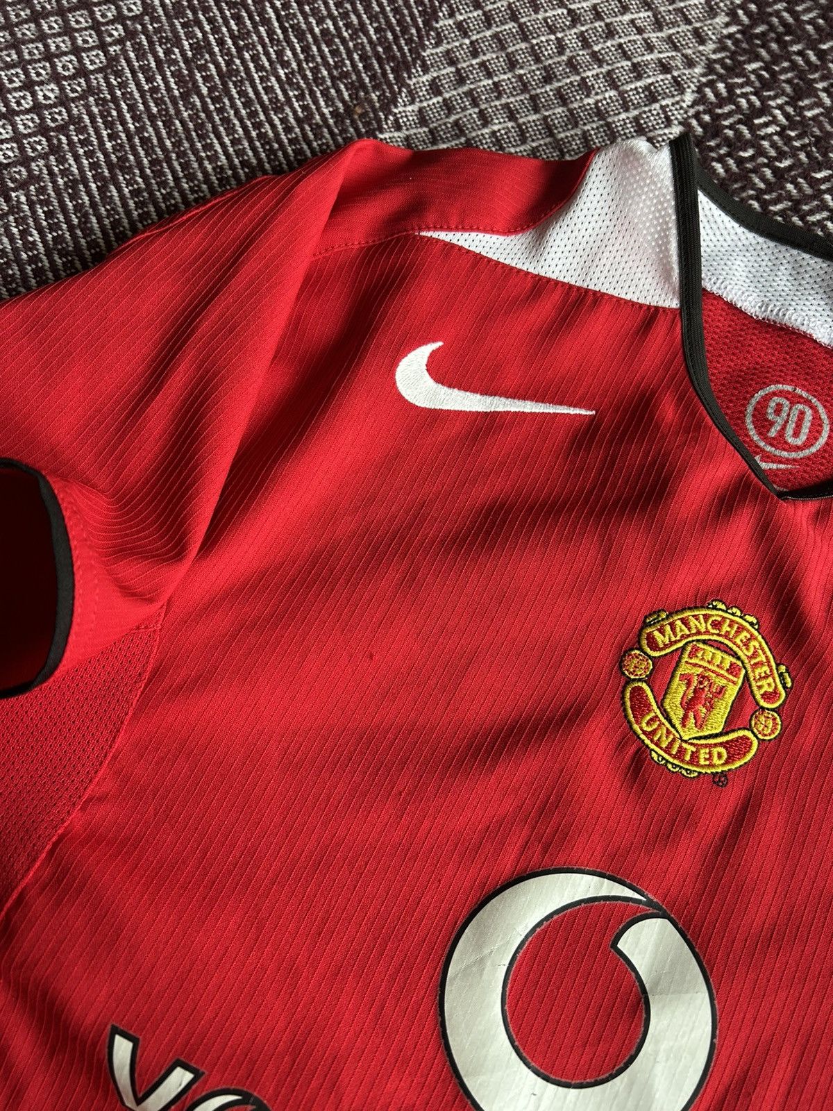 Nike × Vintage Manchester United 2004/2005 Home Shirt Youth Kids M 140-152 Size US XXS / EU 40 - 7 Thumbnail