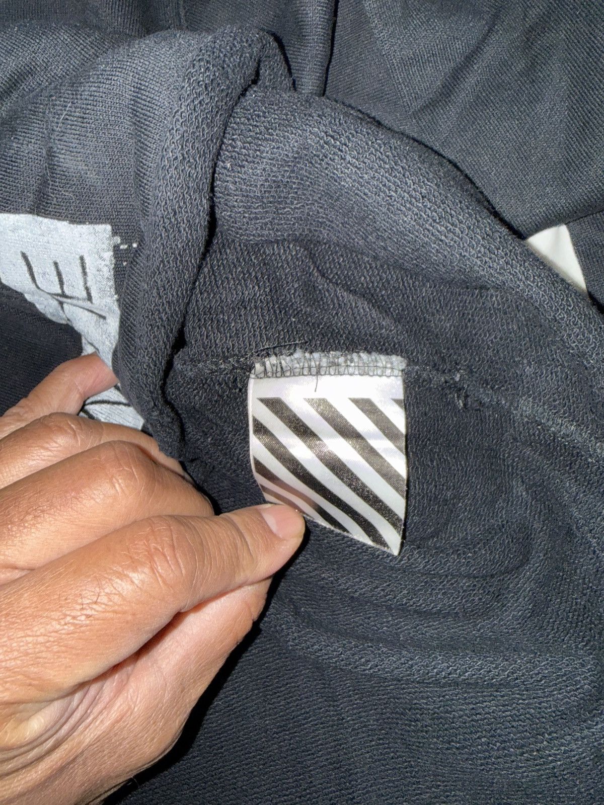 Off-White OFF WHITE hoodie. RARE Size US L / EU 52-54 / 3 - 6 Thumbnail
