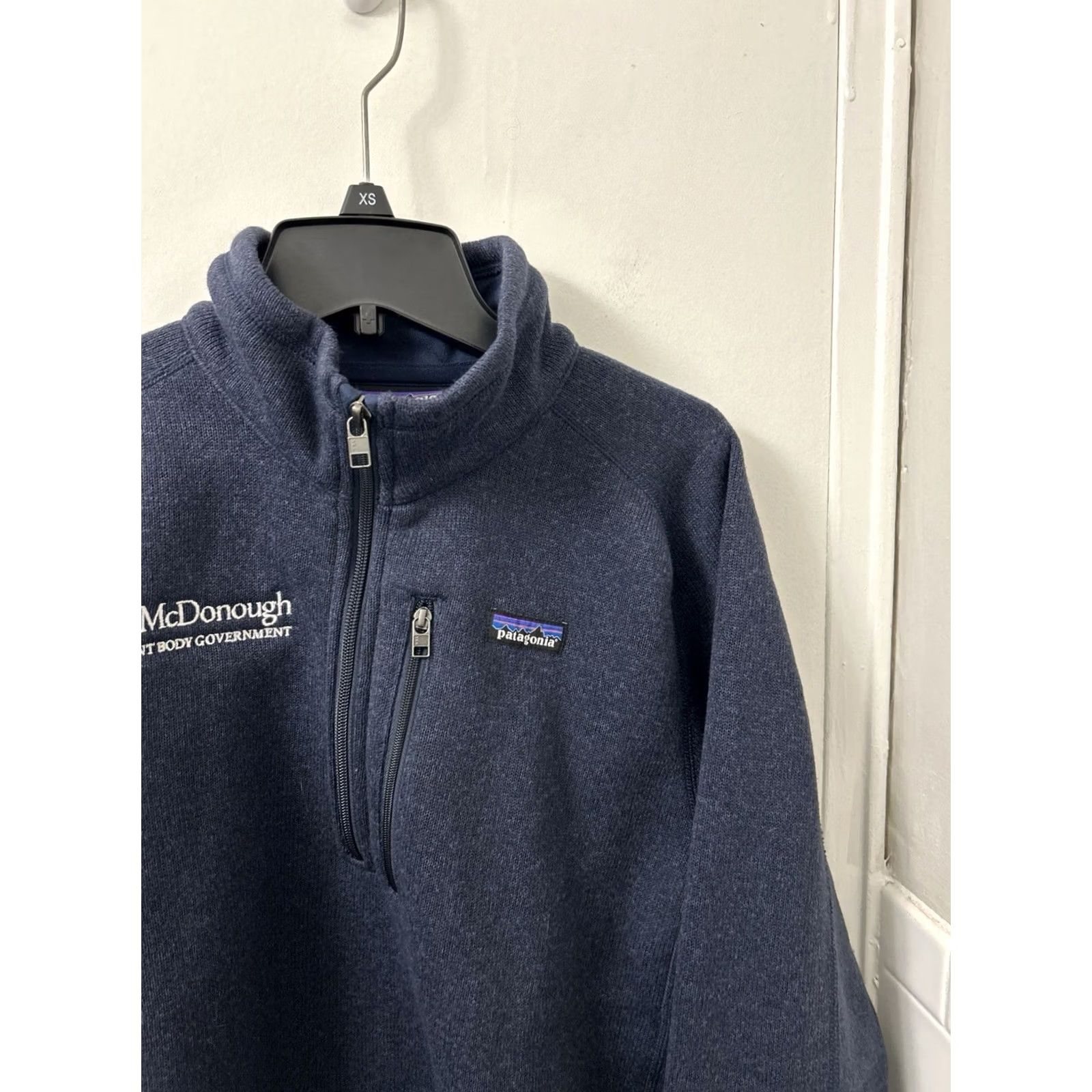 Patagonia Patagonia Better Sweater Pullover L 1/4 Zip Fleece Blue Mens Medium Regular Size M Long Sleeve Zip Mock Neck YKK 25523 Size US M / EU 48-50 / 2 - 4 Thumbnail