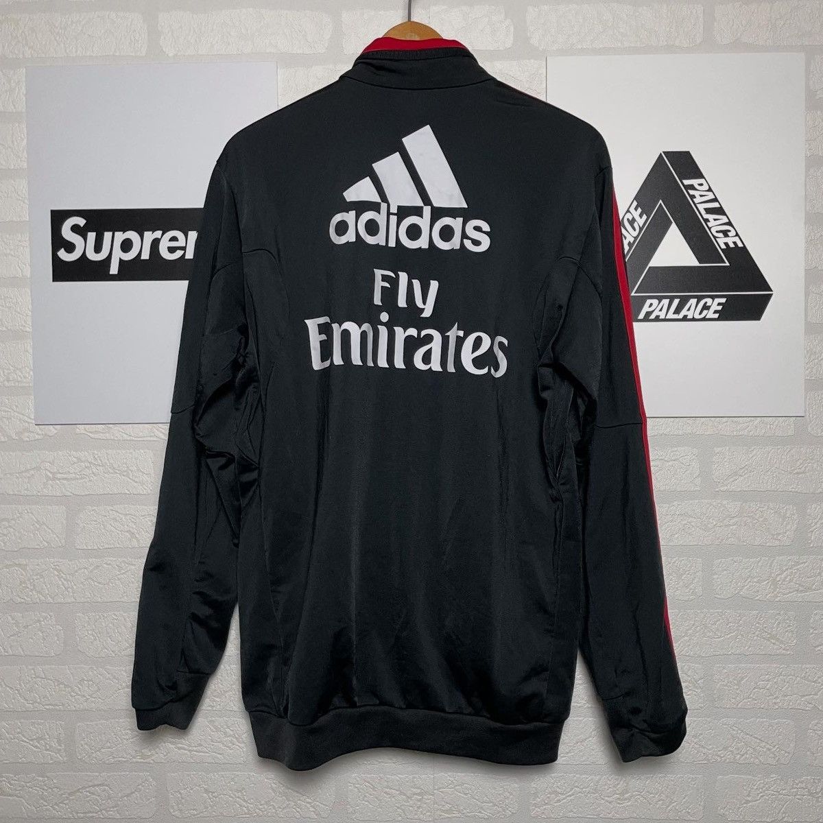 Adidas Adidas AC Milan 2012 Zip Sweatshirt Football Soccer Rare Y2K Size US M / EU 48-50 / 2 - 2 Thumbnail