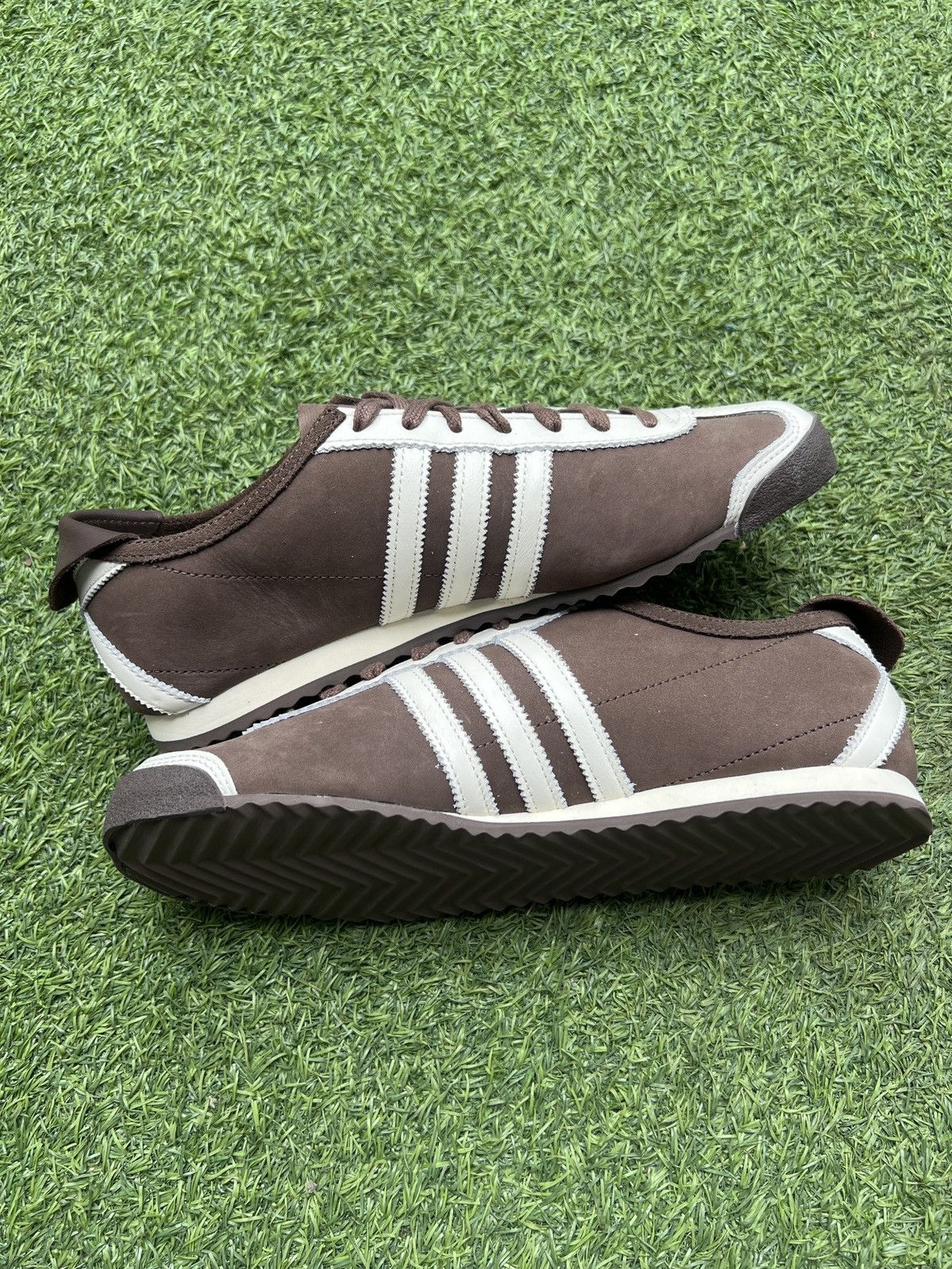 Adidas 🇮🇹adidas Italia 60s Brown Off White Men's - IH9147 Size US 8.5 / EU 41-42 - 3 Thumbnail