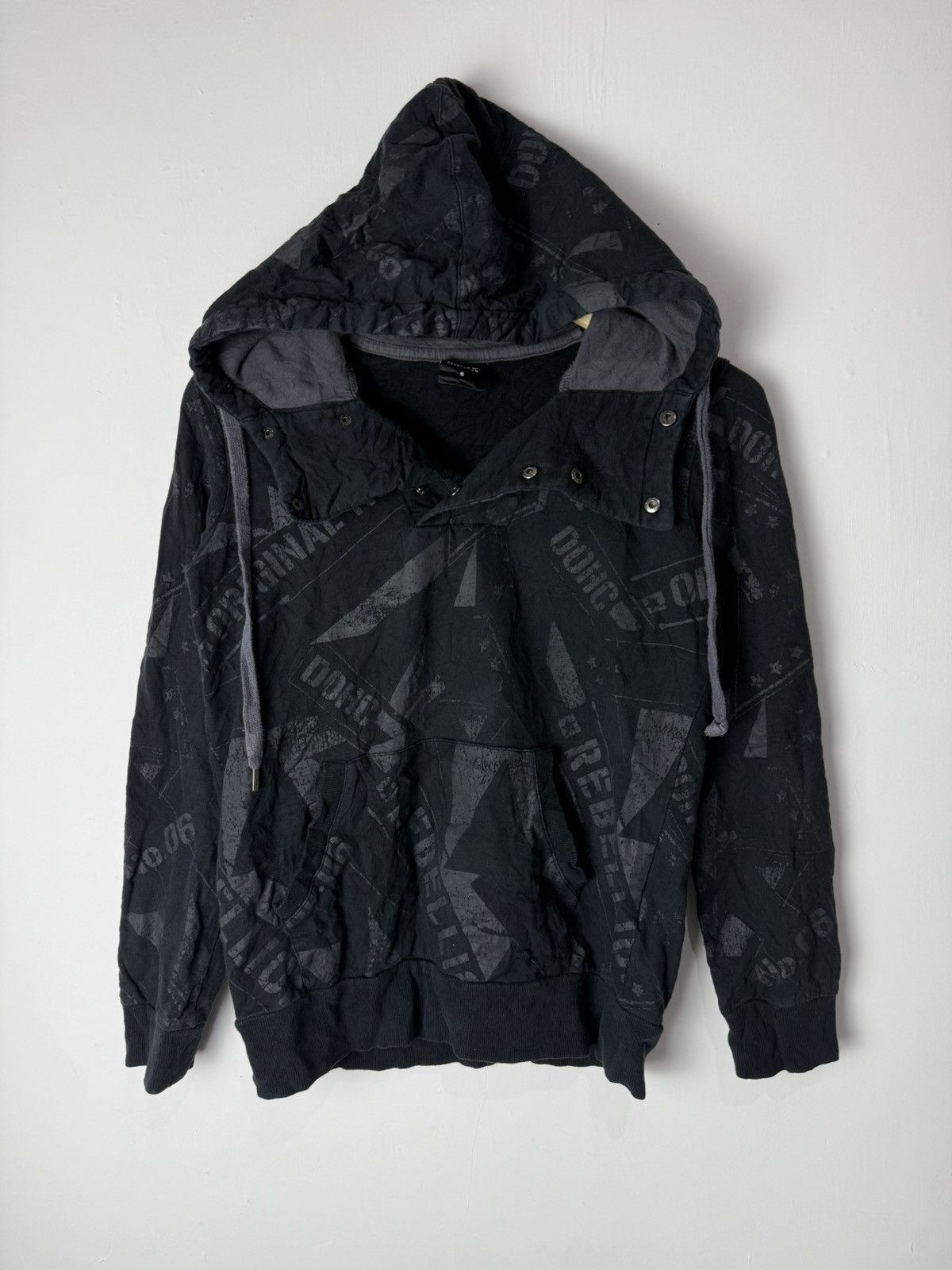 Japanese Brand Dohc revolution vkei punk style hoodie Size US S / EU 44-46 / 1 - 4 Thumbnail