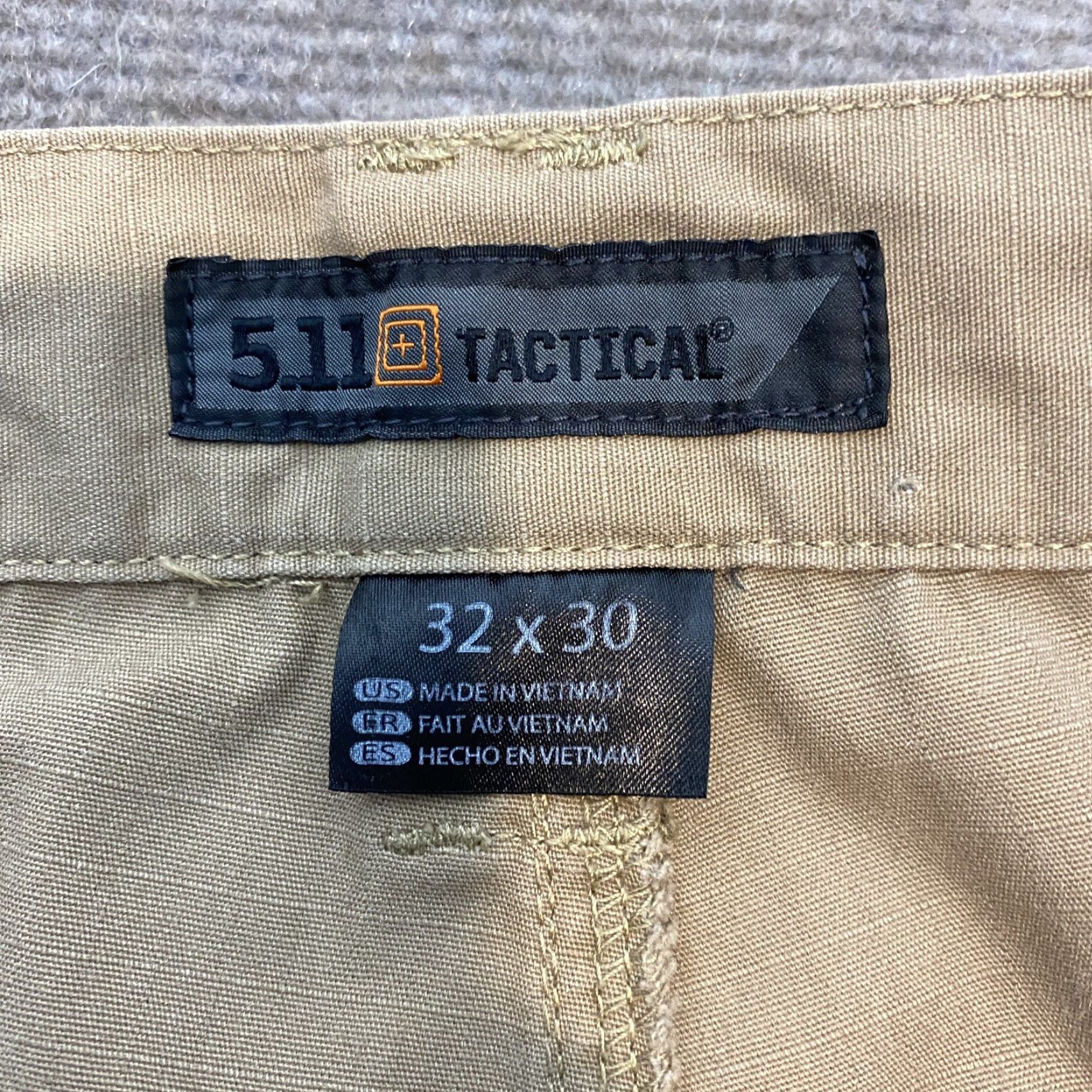 Vintage 5.11 Tactical Cargo Pants Mens Double Knee Army Outdoor Rip Stop 31x29 Size US 31 - 5 Thumbnail