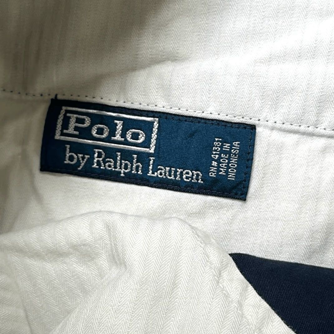 Polo Ralph Lauren Polo by Ralph Lauren Mens Bermuda Shorts 35 Navy Blue 100% Cotton Cream Size 35 Mens Size US S / EU 44-46 / 1 - 6 Thumbnail