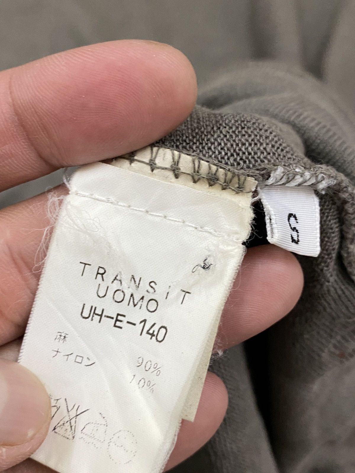 Transit Uomo Vtg Transit Uomo Knitwear Linen Size US M / EU 48-50 / 2 - 7 Thumbnail